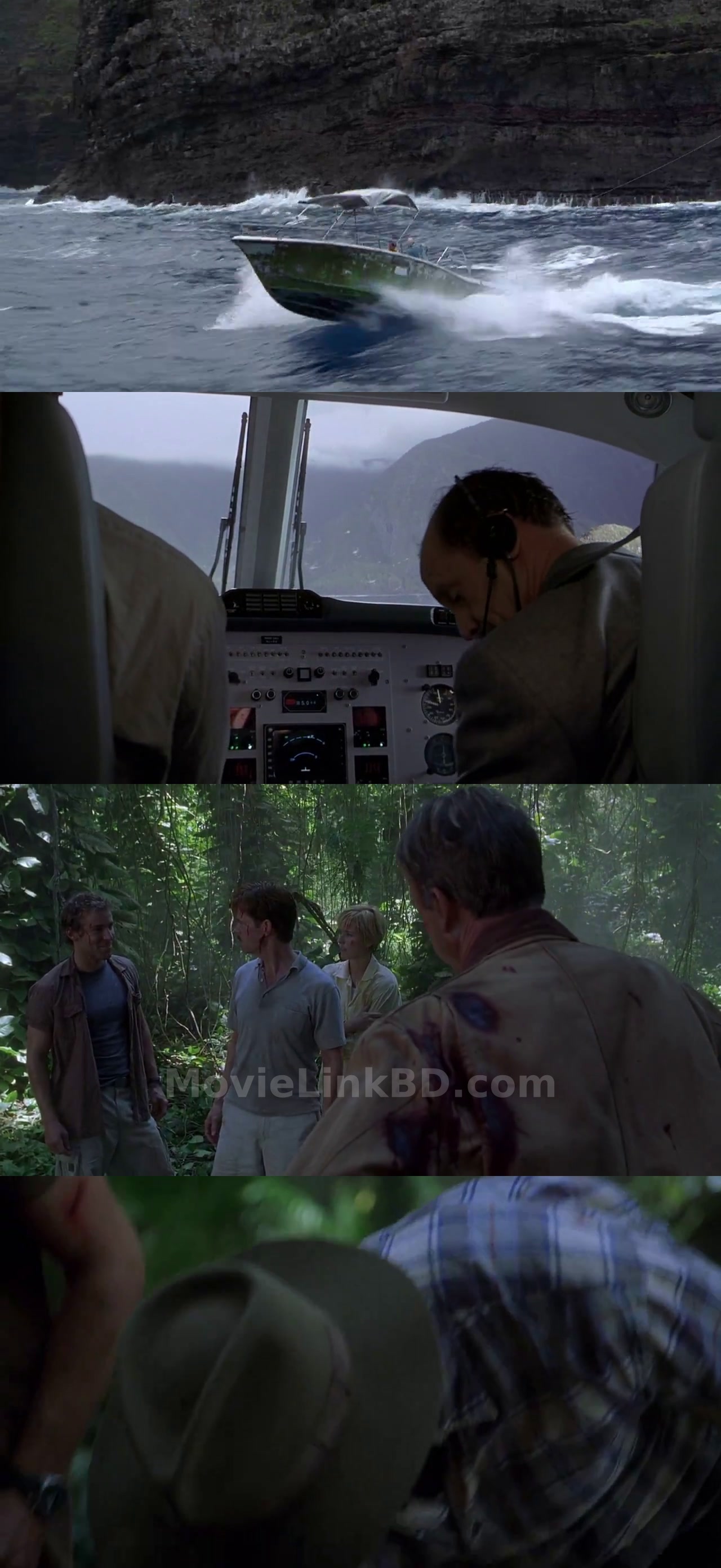 Screenshot of Jurassic Park III (2001) &bull; Hindi + Dual Audio + English on MovieLinkBD