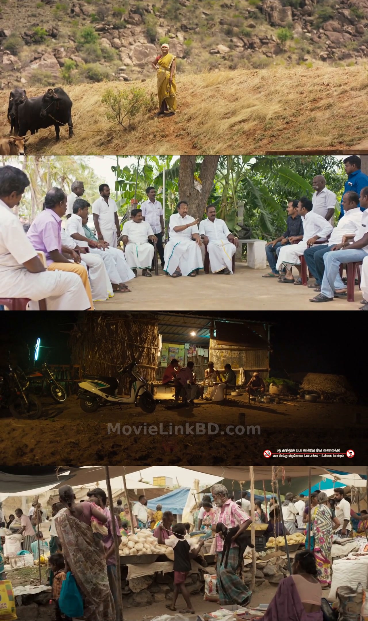 Screenshot of Seththumaan (2022) &bull; Malayalam + Hindi on MovieLinkBD