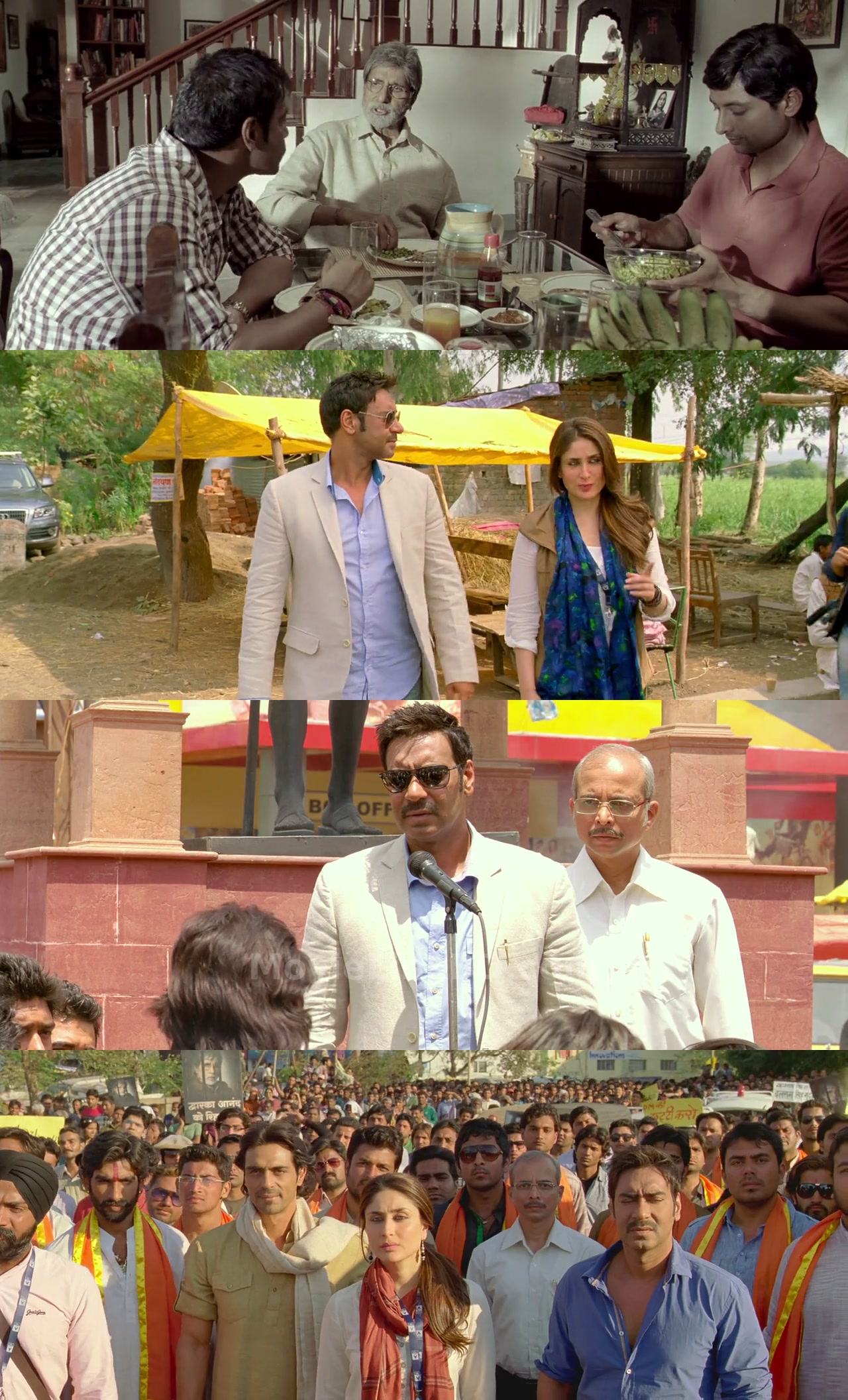 Screenshot of Satyagraha (2013) &bull; Hindi on MovieLinkBD