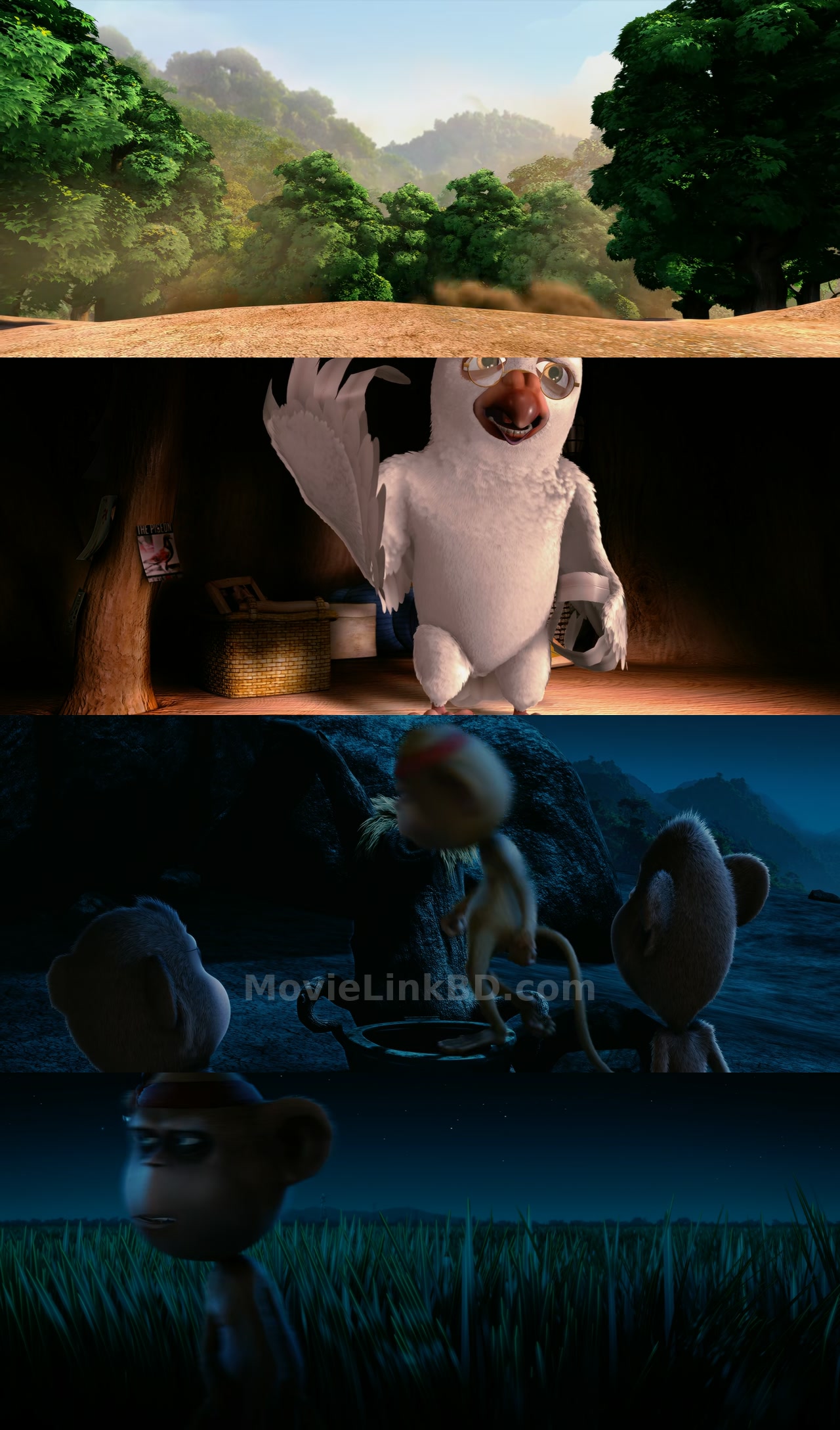 Screenshot of Delhi Safari (2012) &bull; Hindi + English on MovieLinkBD