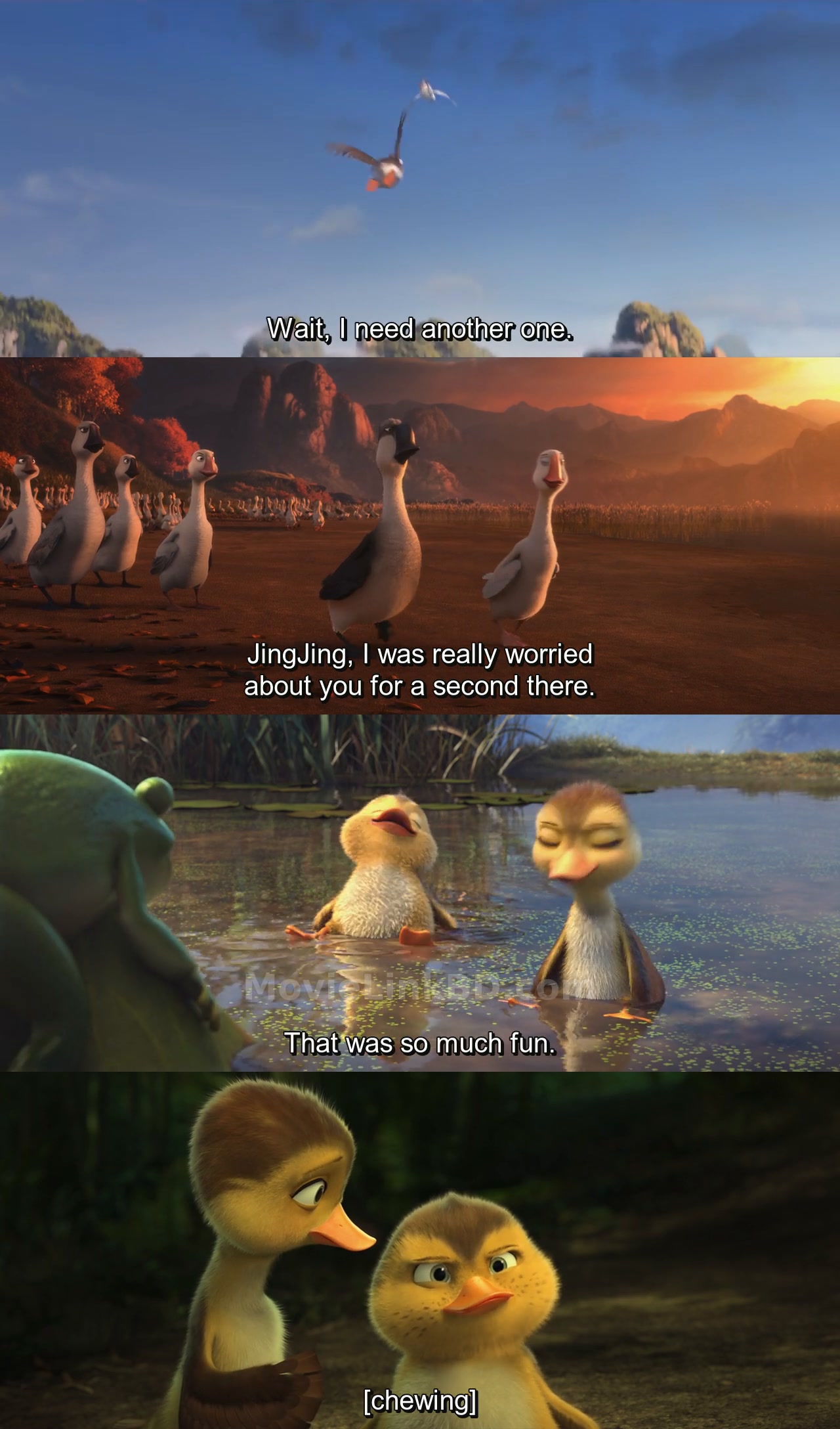 Screenshot of Duck Duck Goose (2018) &bull; English on MovieLinkBD
