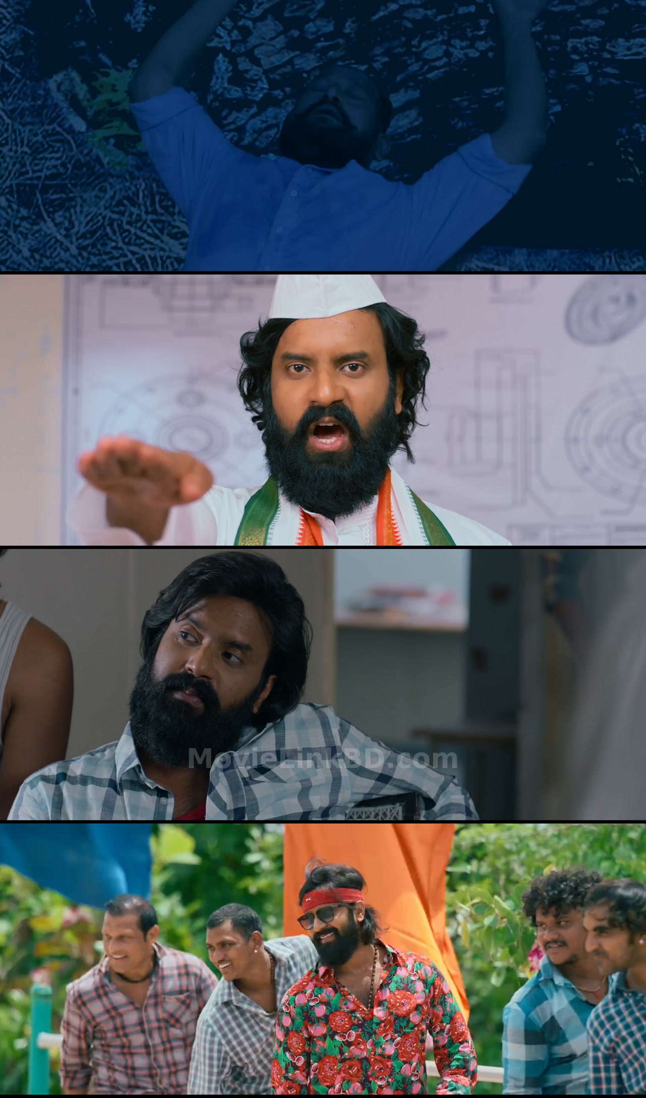 Screenshot of Suryapet Junction (2025) &bull; Telugu + Hindi on MovieLinkBD