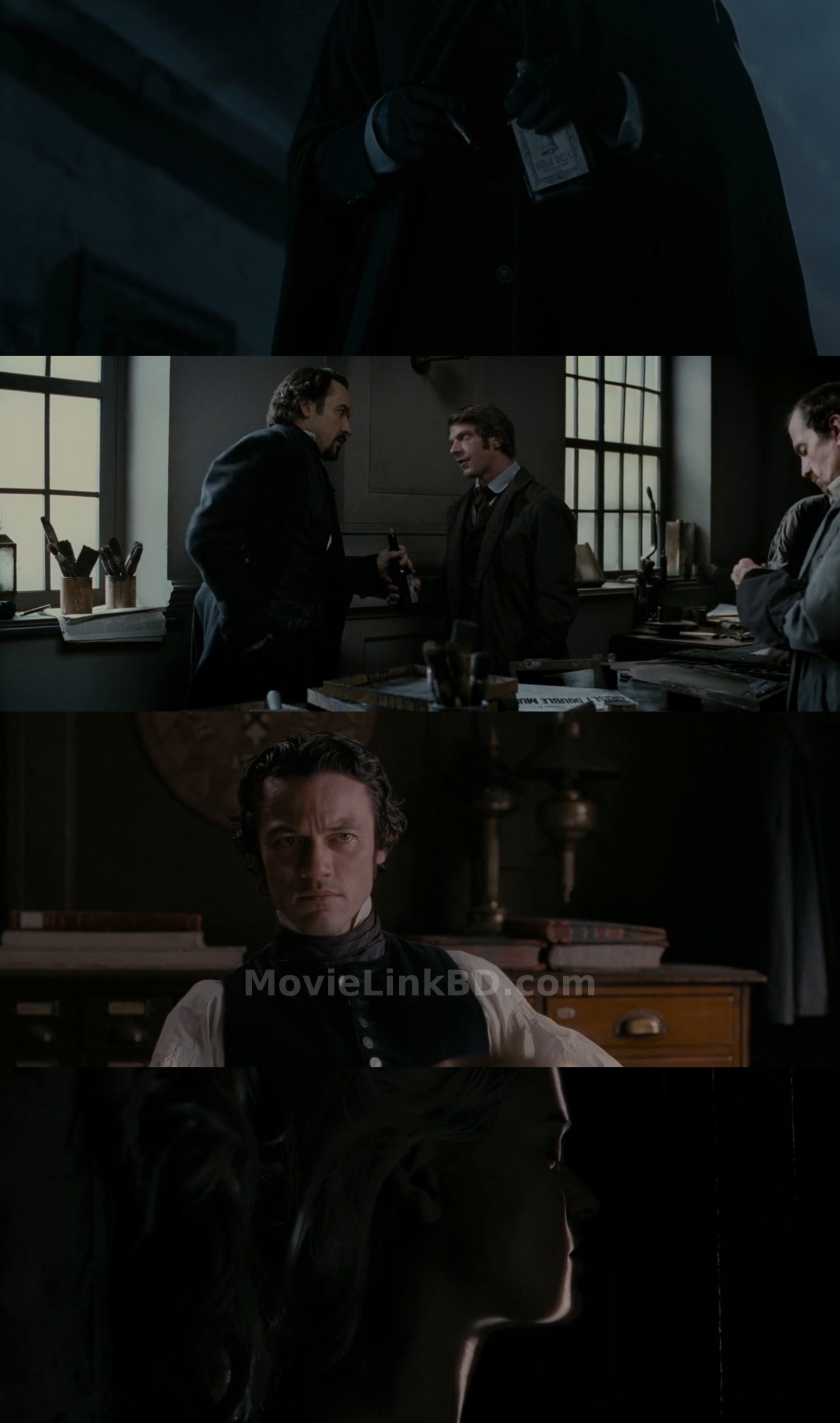 Screenshot of The Raven (2012) &bull; English + Hindi on MovieLinkBD