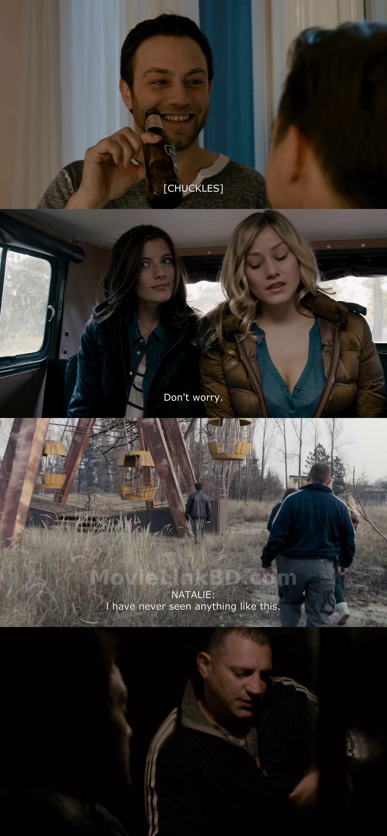 Screenshot of Chernobyl Diaries (2012) &bull; English + Ukrainian + Russian on MovieLinkBD