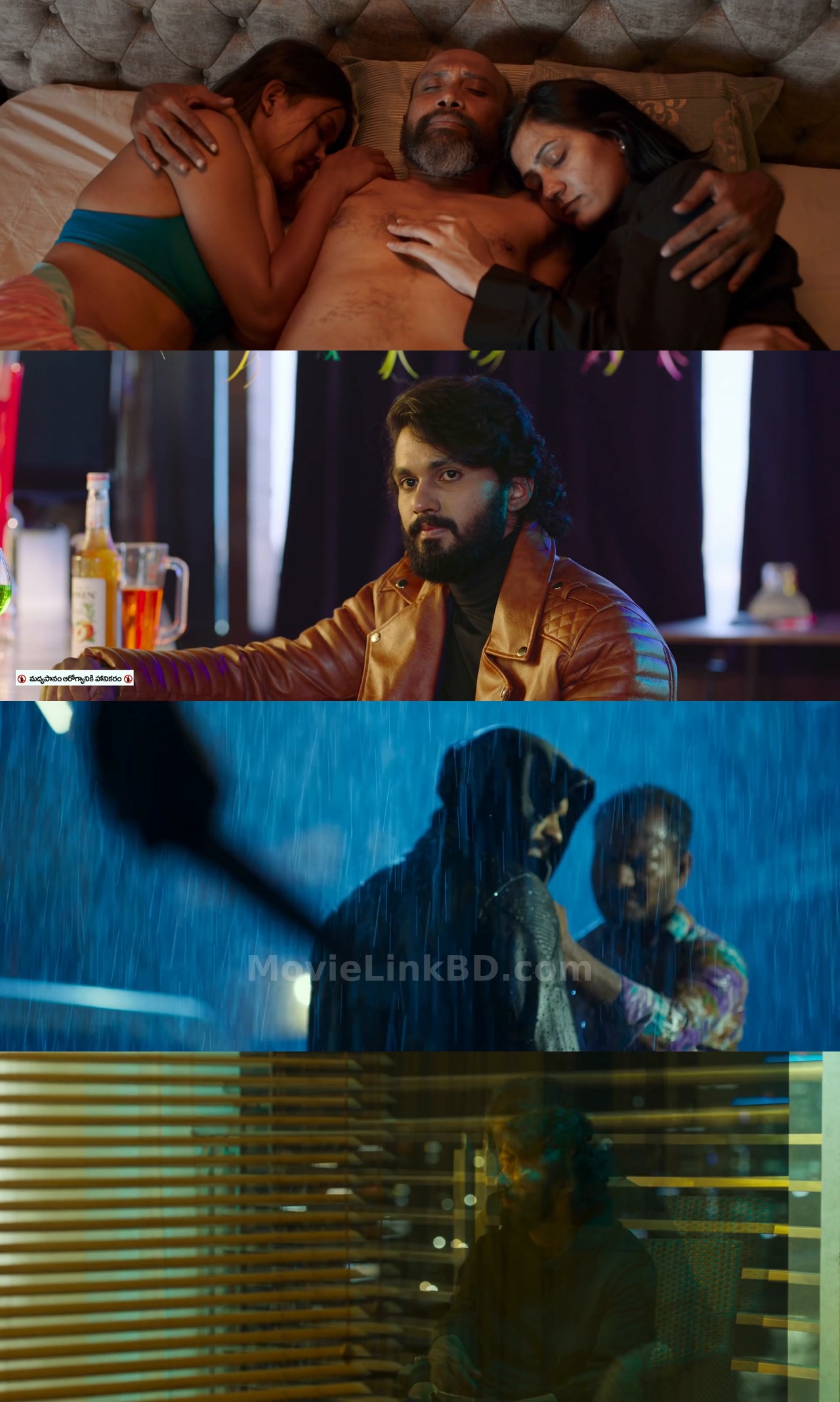 Screenshot of Gangster &ndash; Action Gangster ( 2024) [ORG Hindi] &bull; Telugu + Hindi on MovieLinkBD