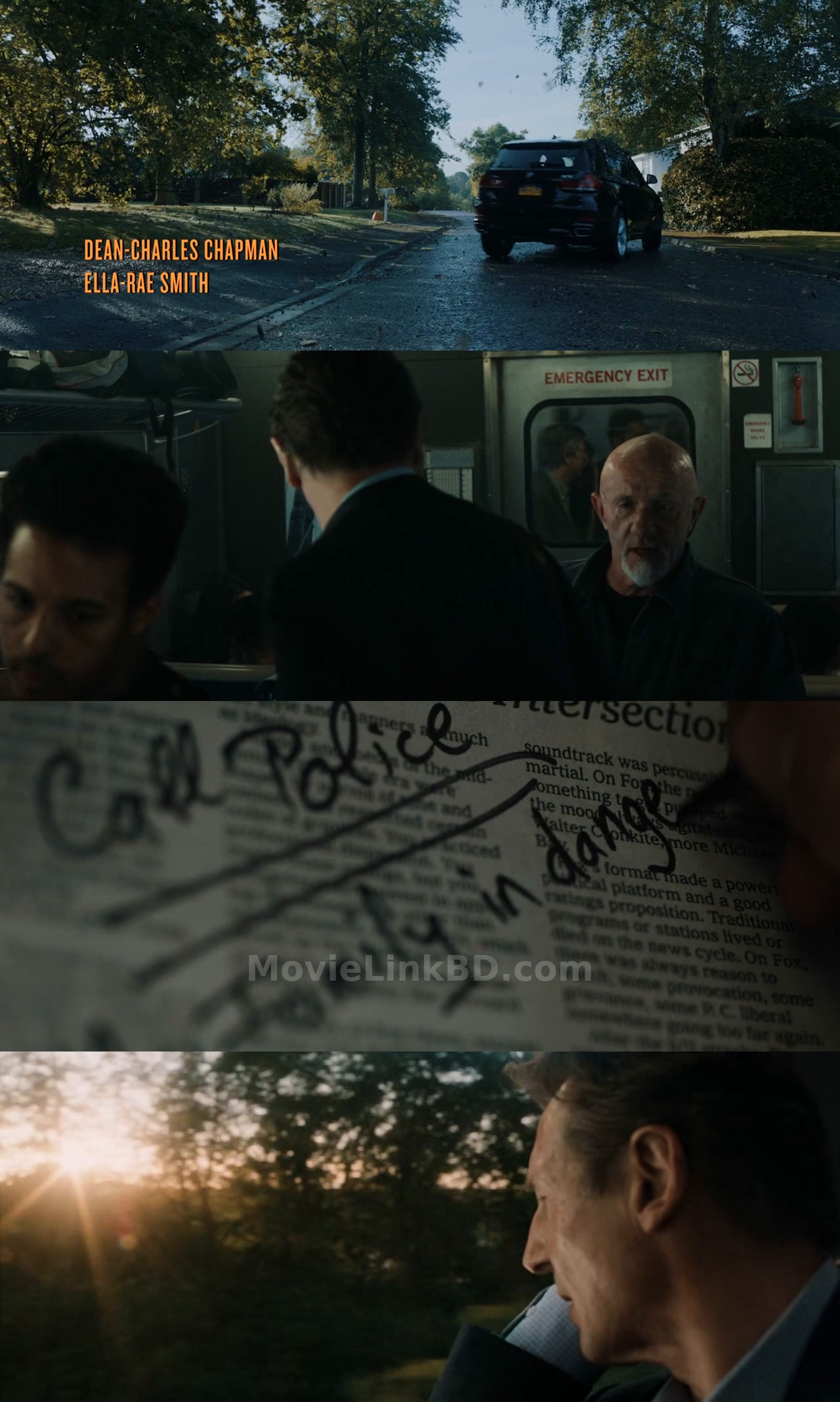 Screenshot of The Commuter (2018) &bull; English + Spanish on MovieLinkBD