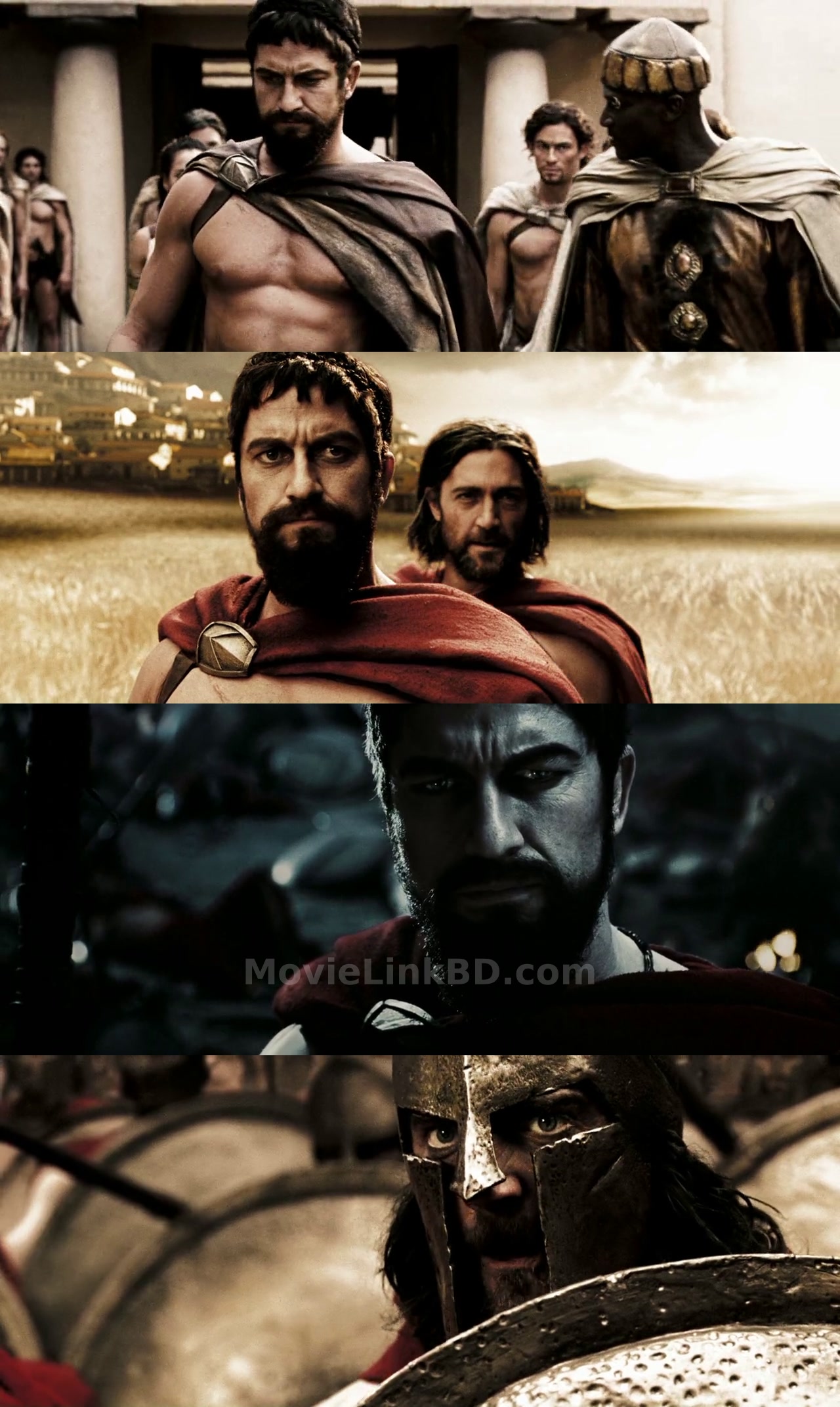 Screenshot of 300 (2006) &bull; English + Hindi on MovieLinkBD