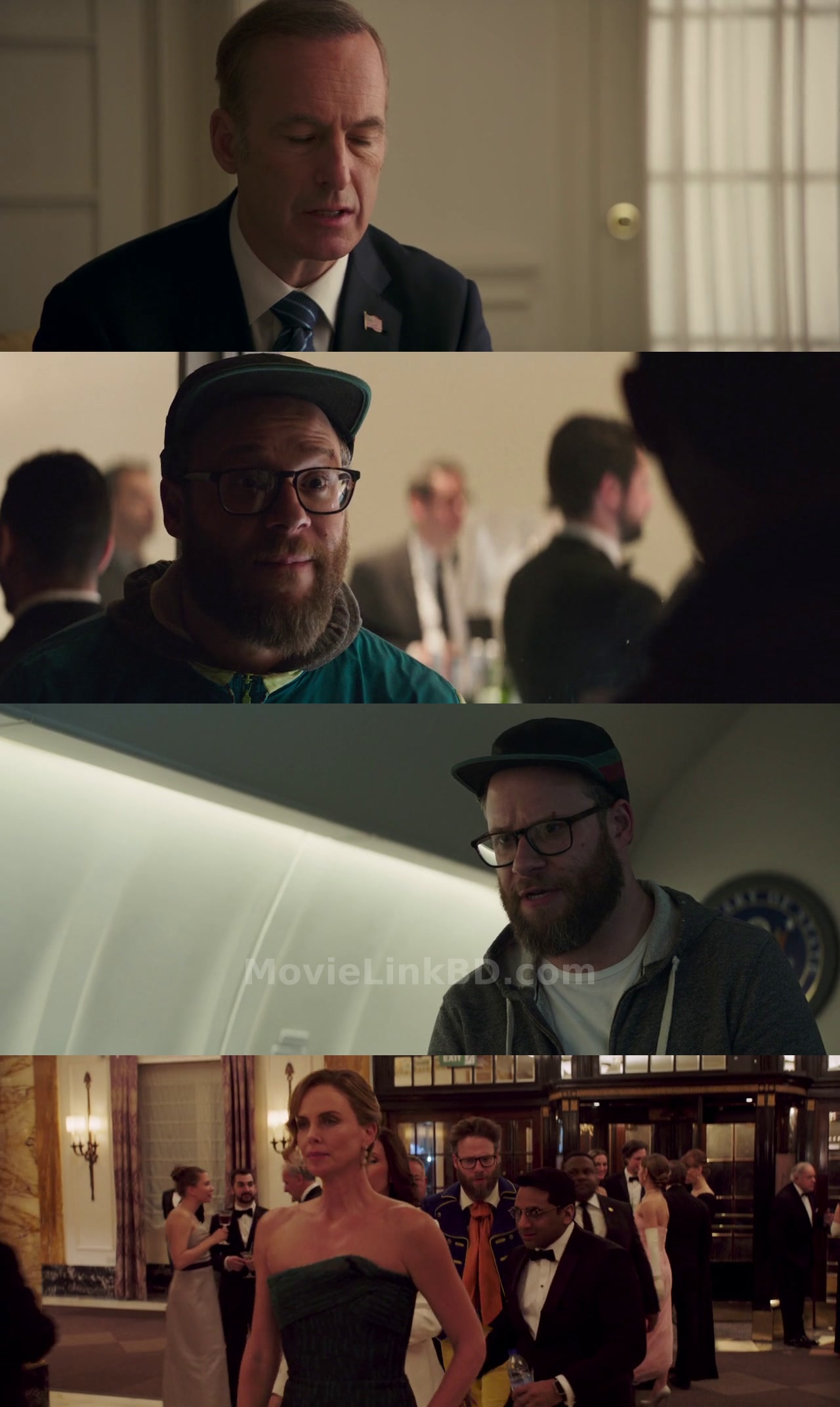 Screenshot of Long Shot (2019) &bull; English + With Esub on MovieLinkBD