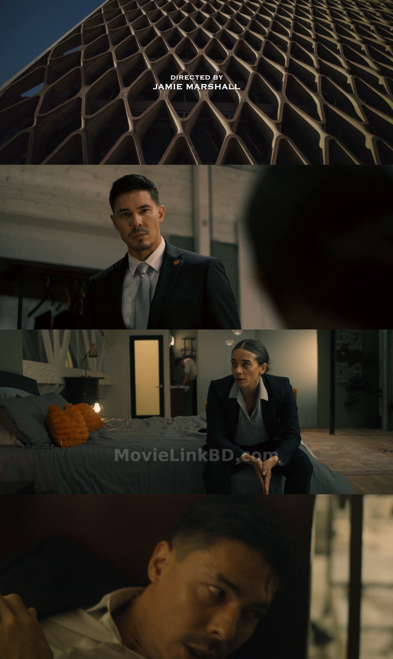 Screenshot of Safe House  [ORG Hindi] (2025) &bull; Hindi + English on MovieLinkBD