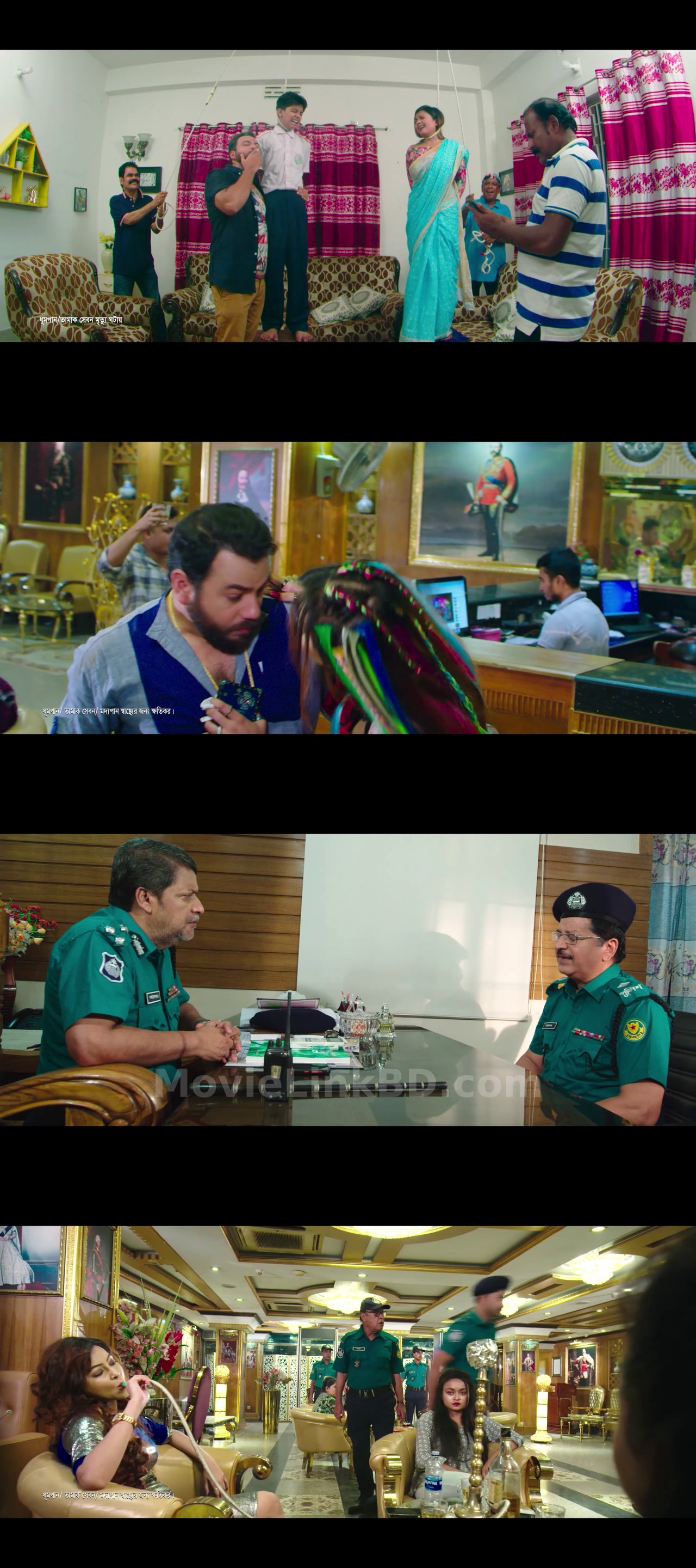 Screenshot of Shatru (2023) &bull; Bangla on MovieLinkBD