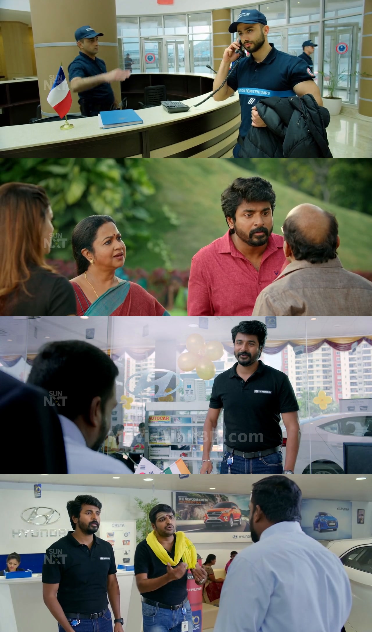 Screenshot of Mr Local  - HQ Hindi Dubbed (2019) &bull; Hindi + Tamil on MovieLinkBD