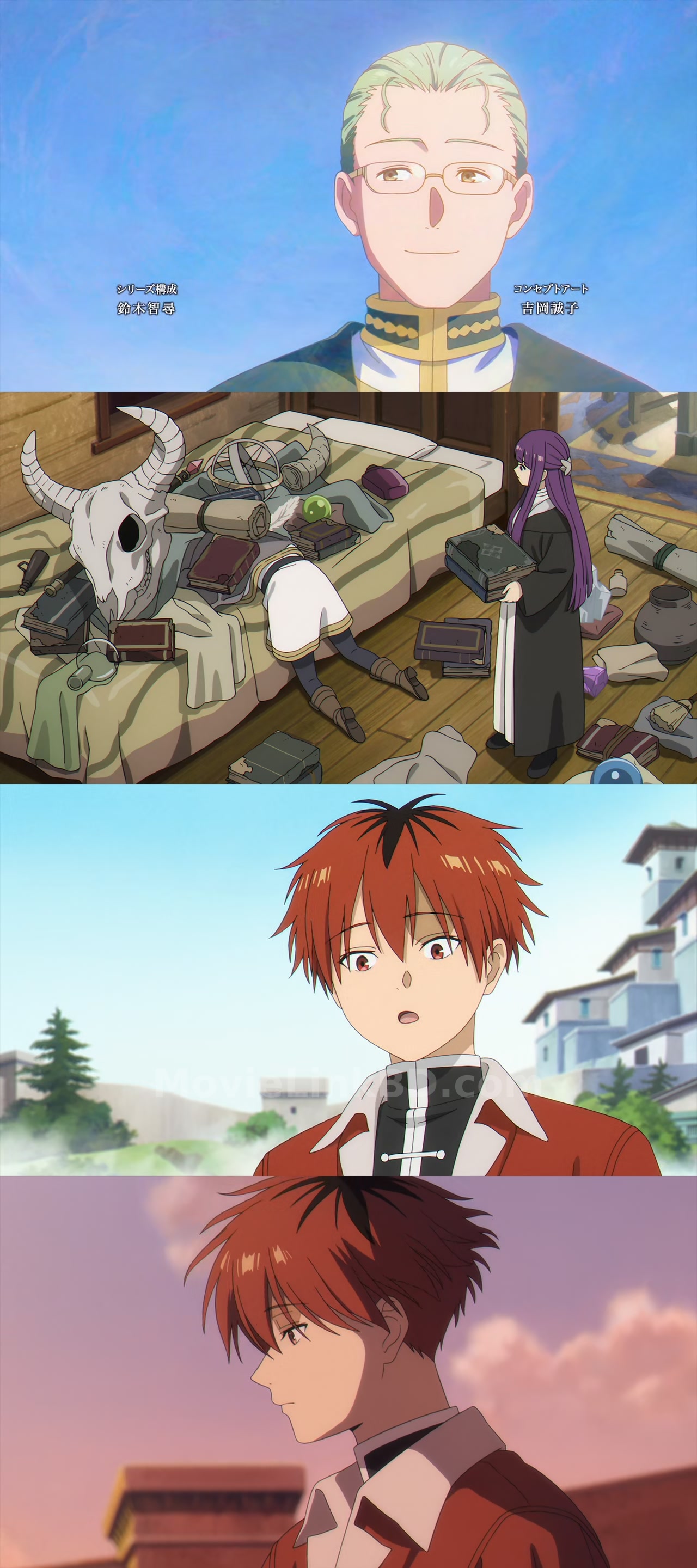 Screenshot of Frieren: Beyond Journey's End  [S02 Ep 1-10 Added ] (2026) &mdash; S02 &bull; Japanese + Hindi on MovieLinkBD