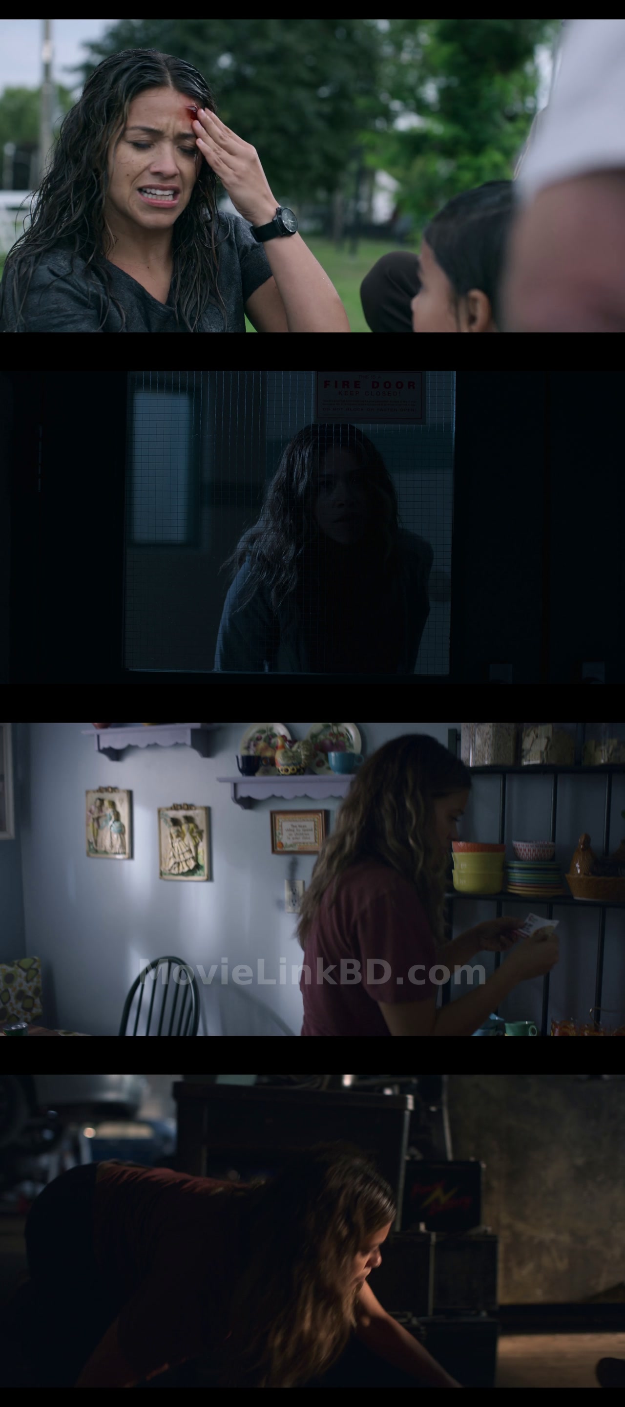 Screenshot of Awake (2021) &bull; English + Hindi on MovieLinkBD