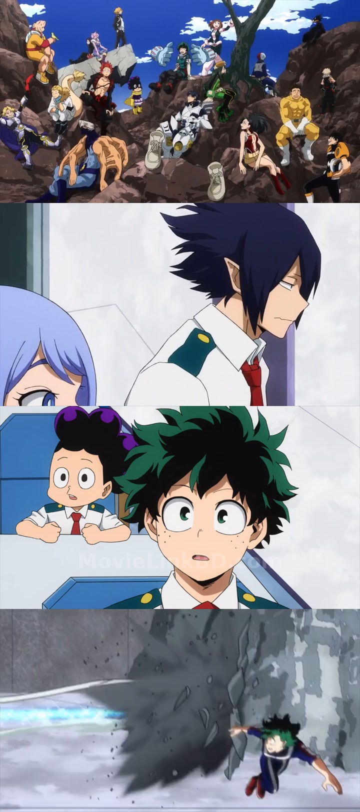 Screenshot of My Hero Academia ( S03 Complete) &mdash; S03 &bull; Hindi, English, Dual Audio on MovieLinkBD