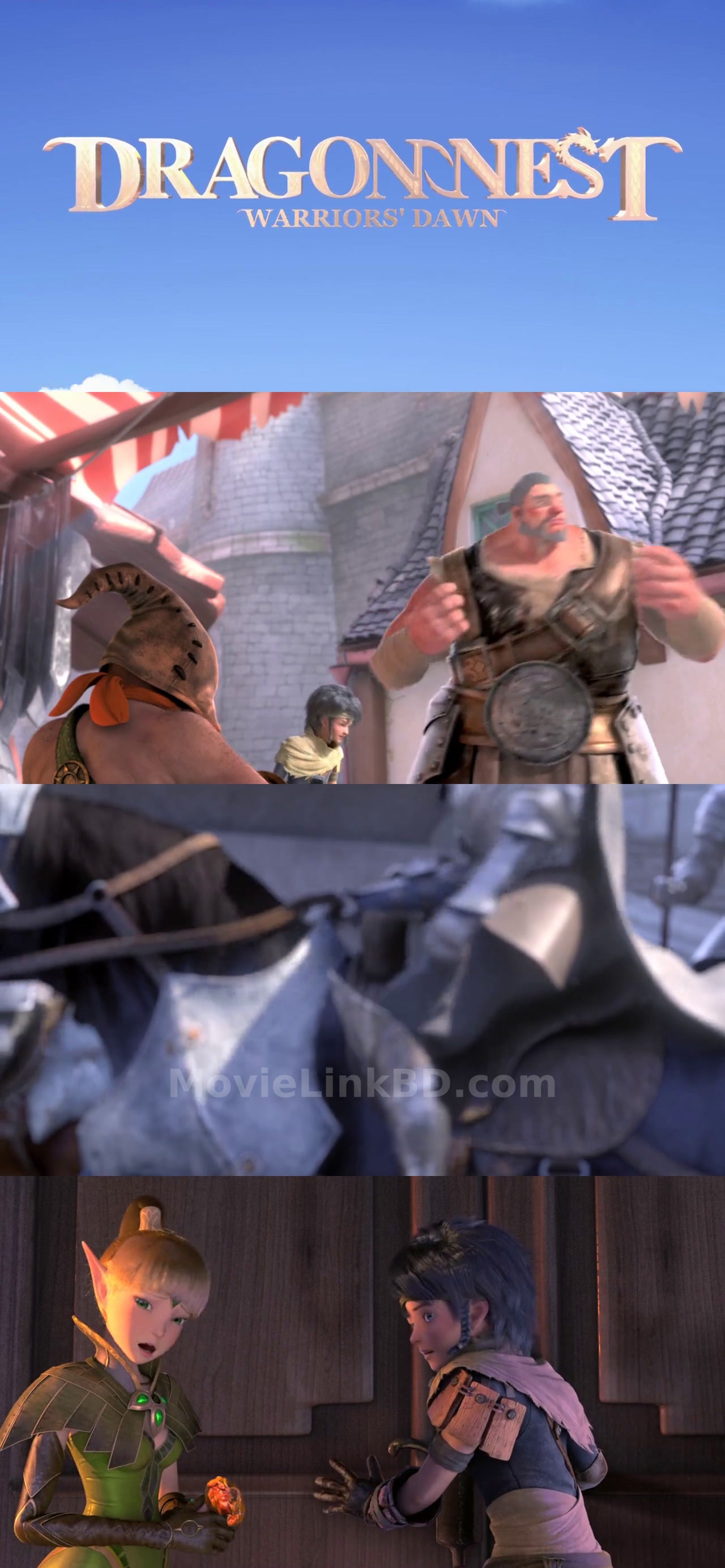 Screenshot of DragonNest Warriors Dawn Hindi ORG (2014) &bull; Hindi + Dual Audio + English on MovieLinkBD