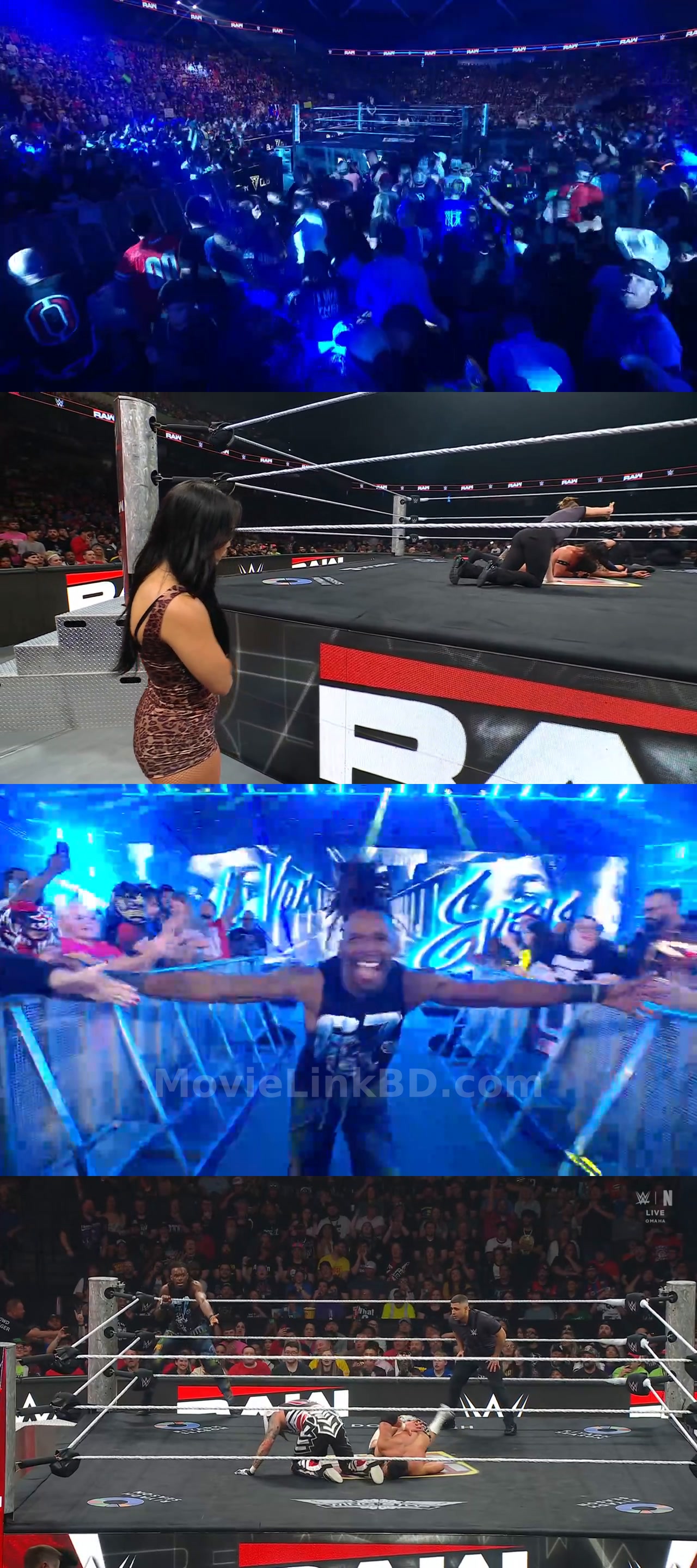 Screenshot of WWE Monday Night Raw  [ 4-5-2026 May ] (1993) &bull; English on MovieLinkBD