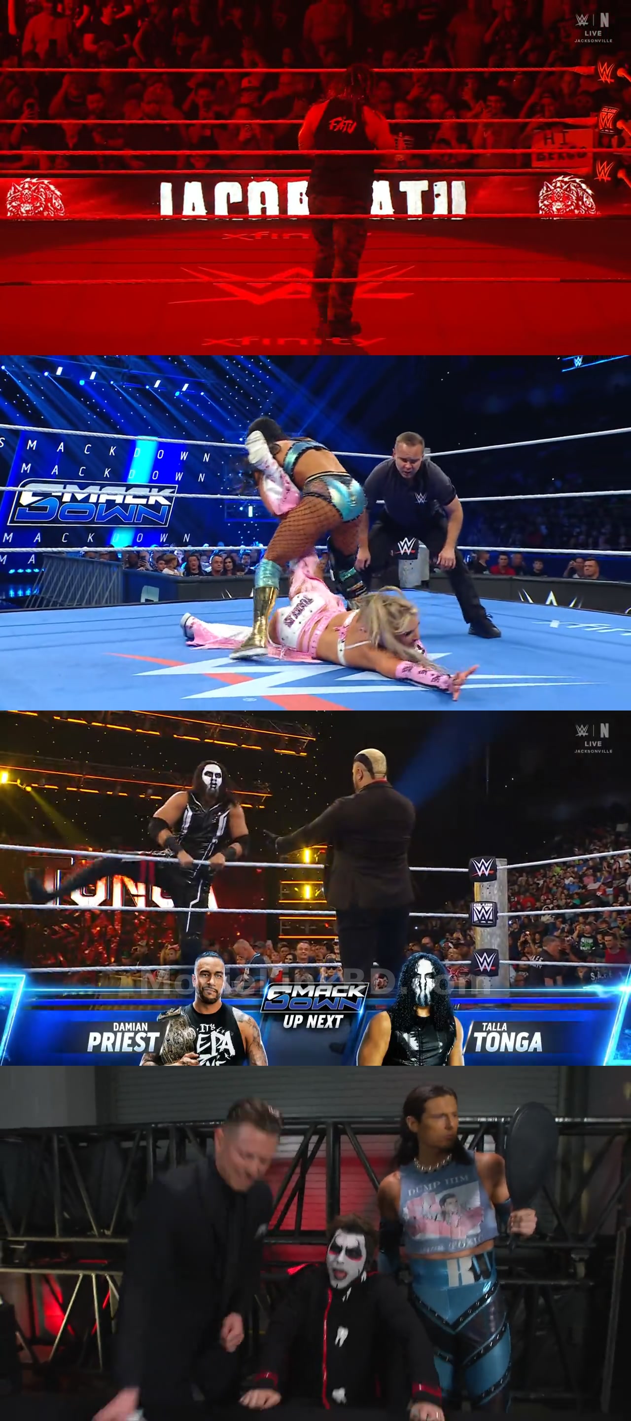 Screenshot of WWE Friday Night SmackDown (8th May 2026) &bull; English on MovieLinkBD