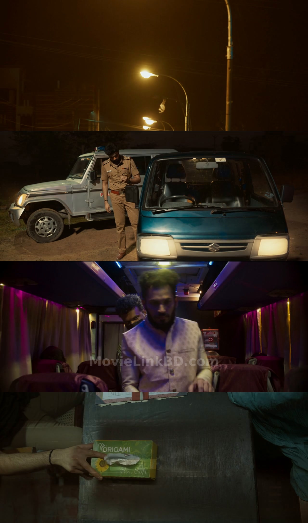 Screenshot of Ten Hours  [ORG Hindi] (2025) &bull; Tamil + Hindi on MovieLinkBD