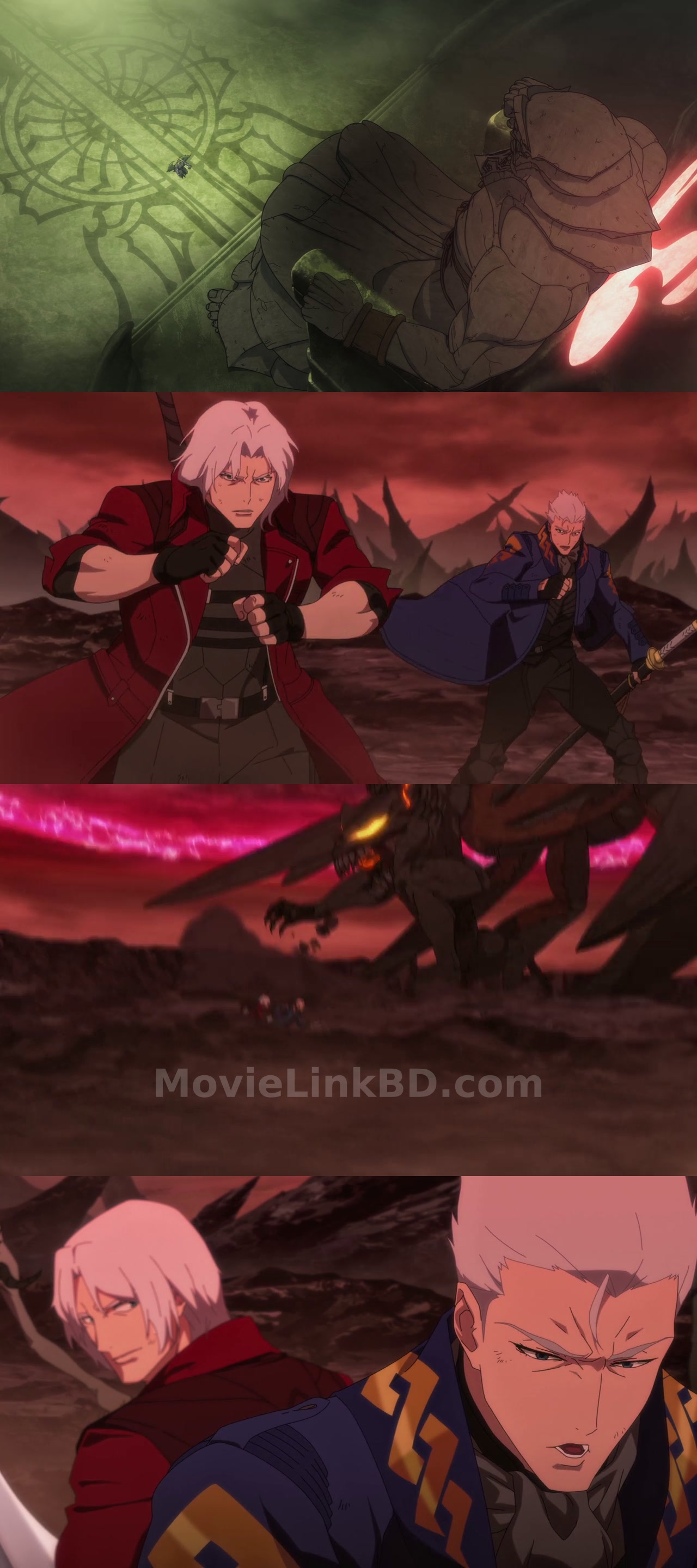 Screenshot of Devil May Cry  Season 2 [Ep01-08] Completed [ORG Hindi] (2026) &bull; Hindi + English on MovieLinkBD