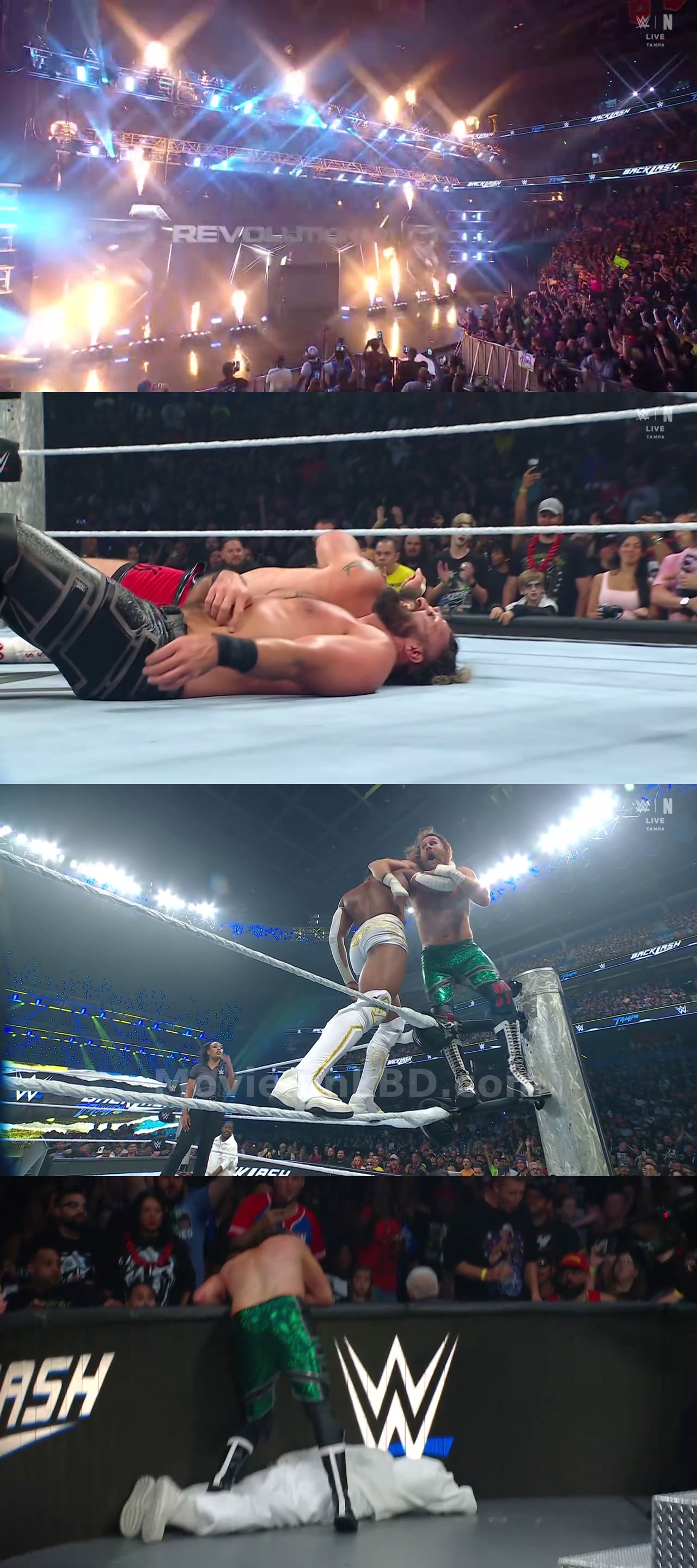 Screenshot of WWE Backlash (9th-May 2026) &bull; Hindi + English on MovieLinkBD