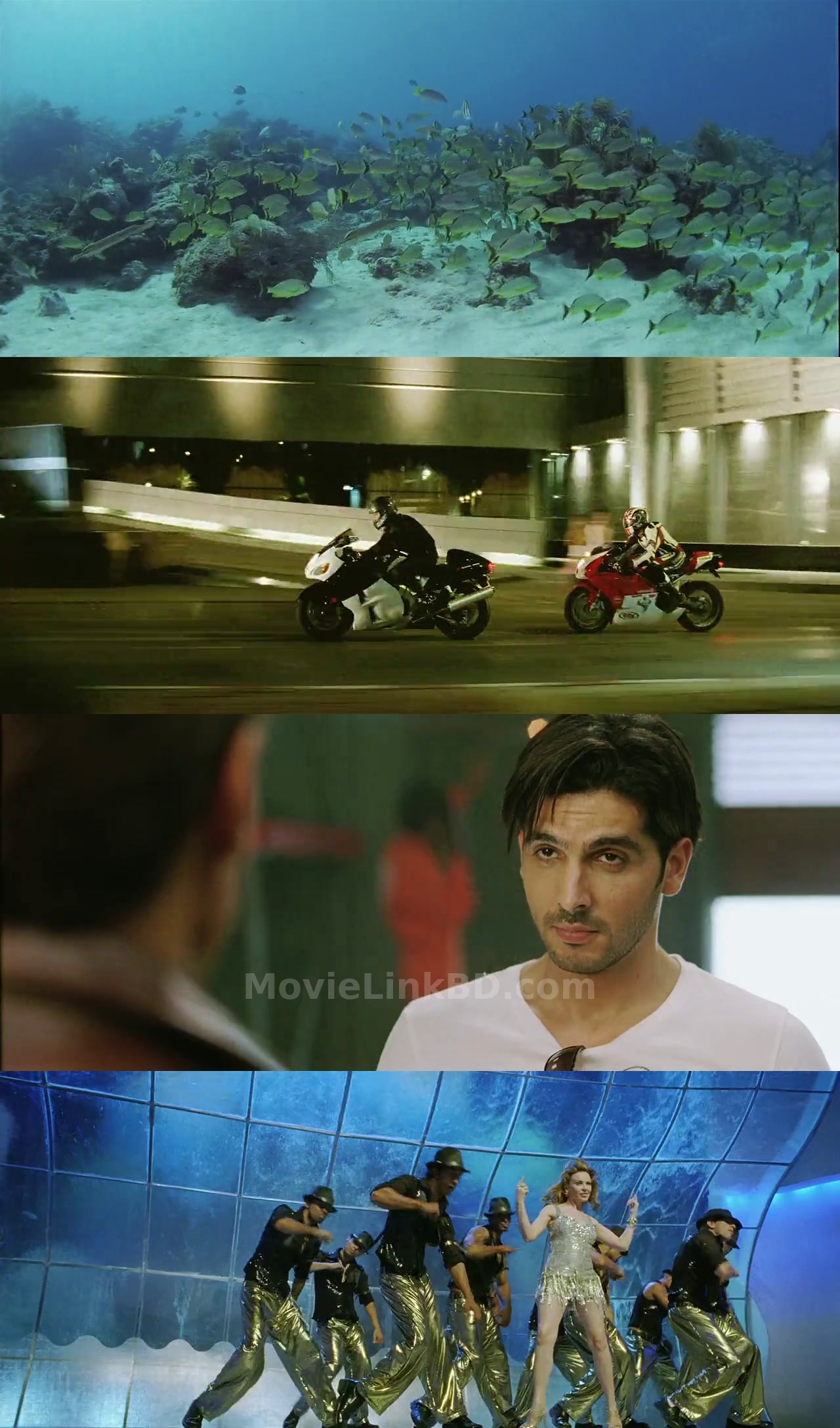 Screenshot of Blue (2009) &bull; Hindi on MovieLinkBD