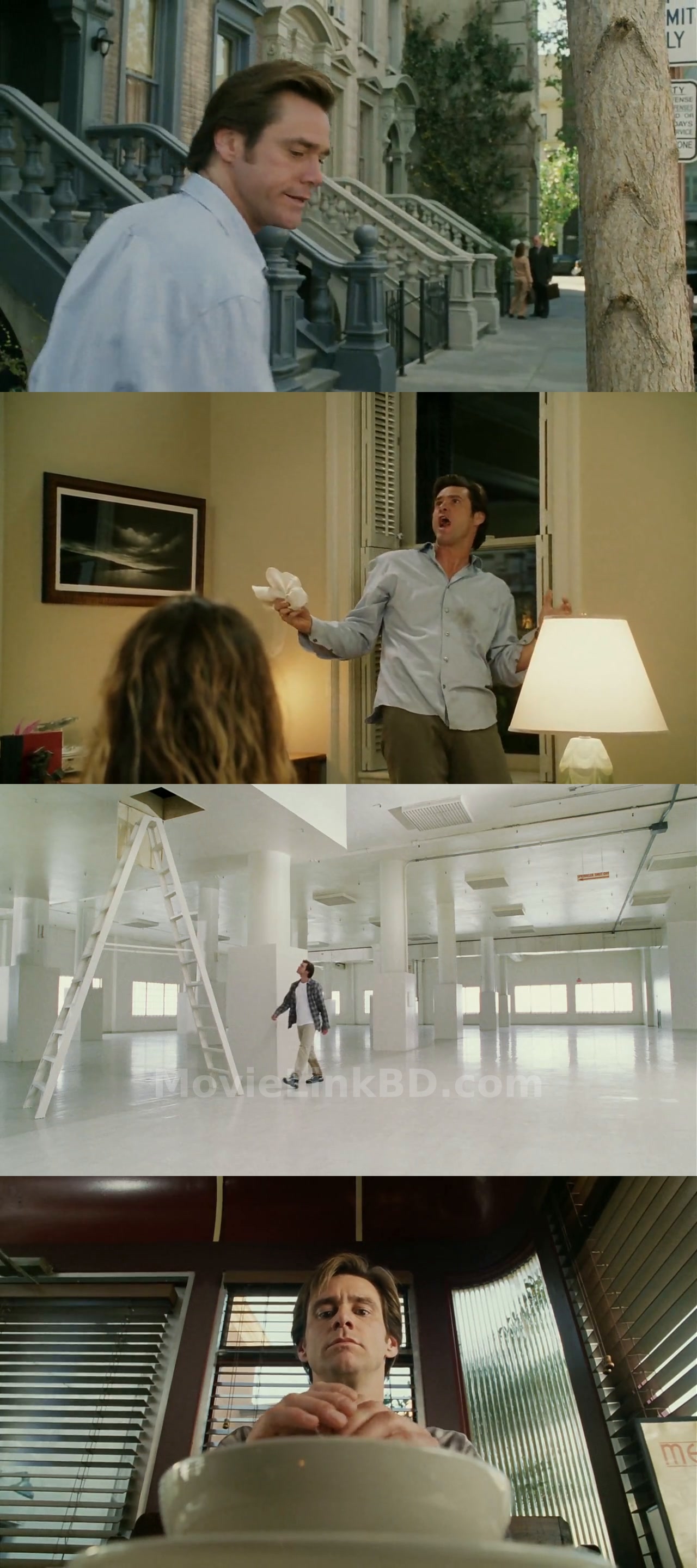 Screenshot of Bruce Almighty (2003) &bull; English + Hindi + Dual Audio on MovieLinkBD