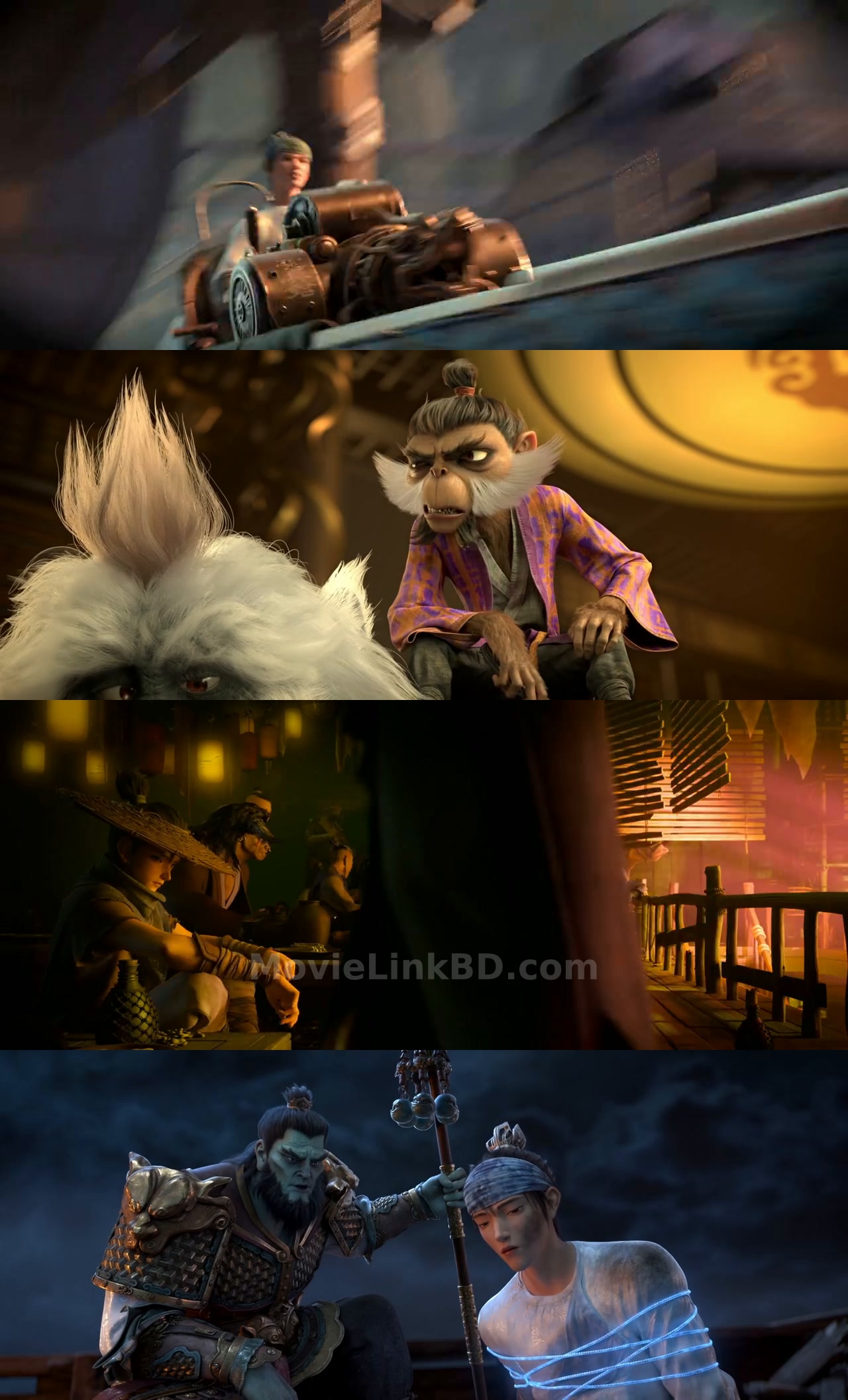 Screenshot of New Gods: Yang Jian  [ORG Hindi] (2022) &bull; Hindi + English on MovieLinkBD