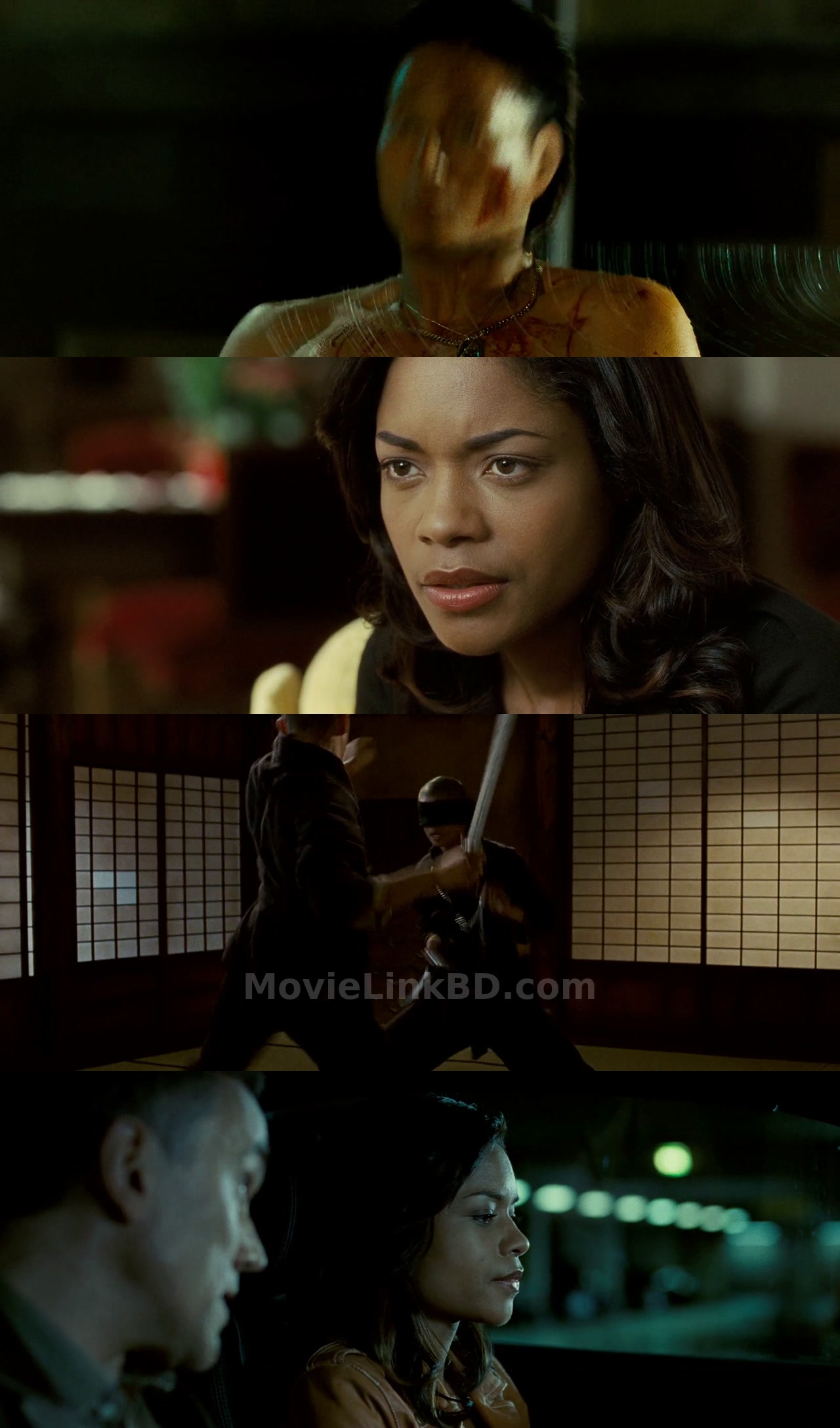 Screenshot of Ninja Assassin (2009) &bull; Hindi, English Dual Audio on MovieLinkBD | MovieLinkBD TV