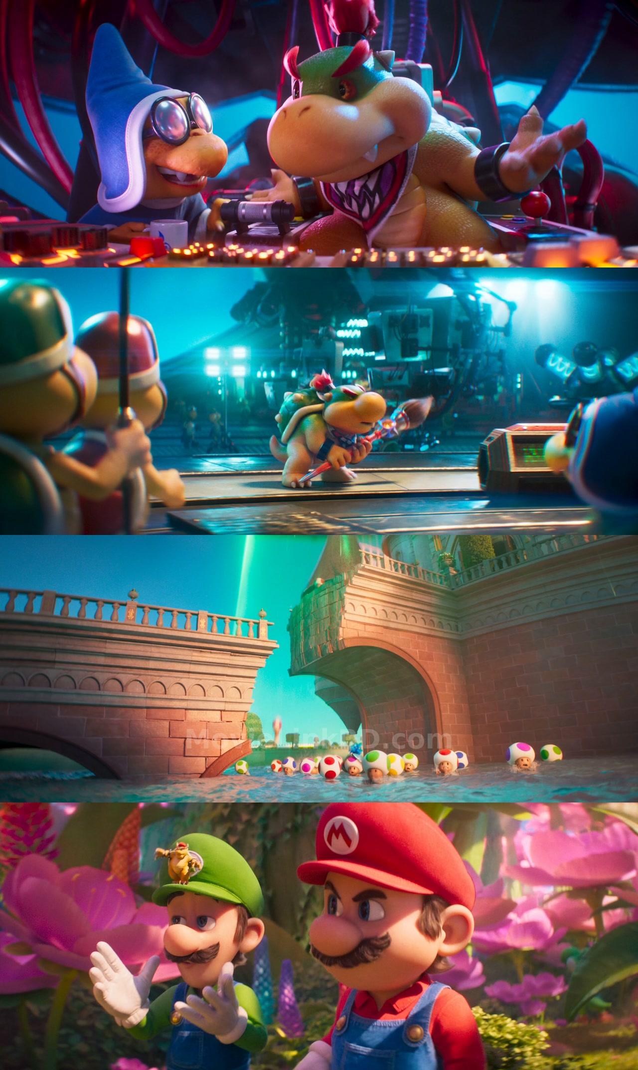 Screenshot of The Super Mario Galaxy Movie  [ORG Hindi] (2026) &bull; English + Hindi on MovieLinkBD
