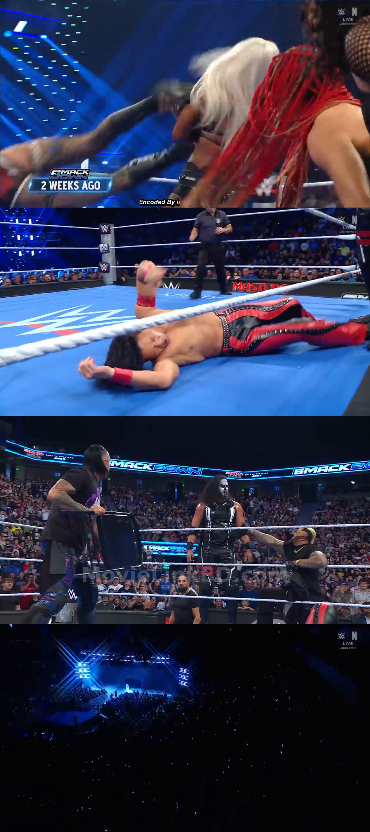 Screenshot of WWE Friday Night SmackDown (22nd May 2026) &bull; English on MovieLinkBD