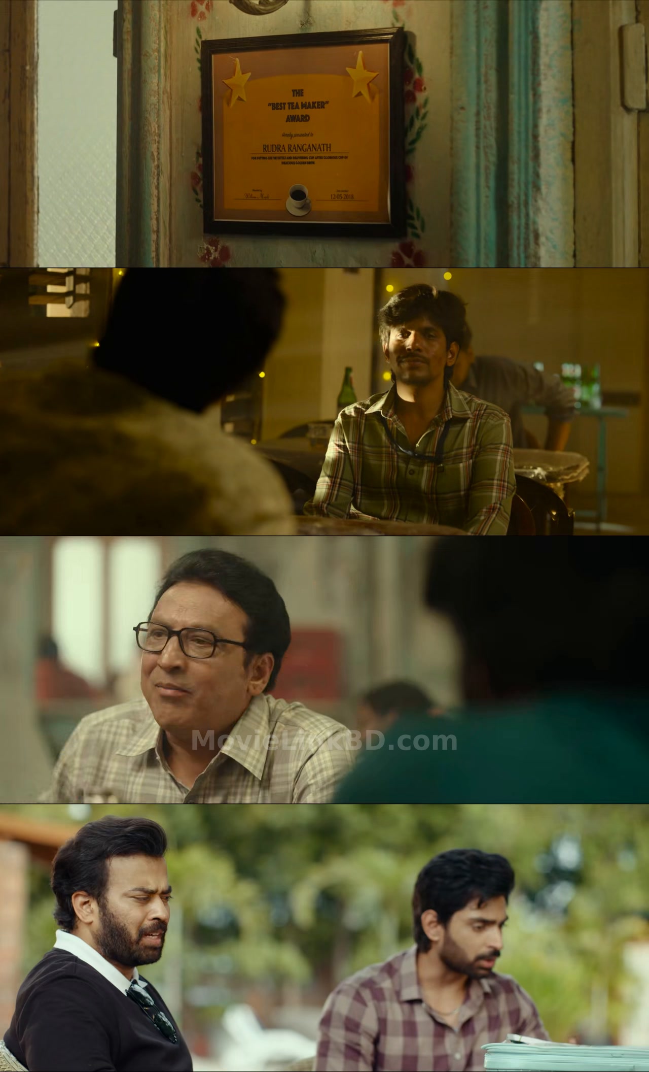 Screenshot of Chai Wala  [ORG Hindi] - Nawab Cafe (2025) &bull; Telugu + Hindi on MovieLinkBD