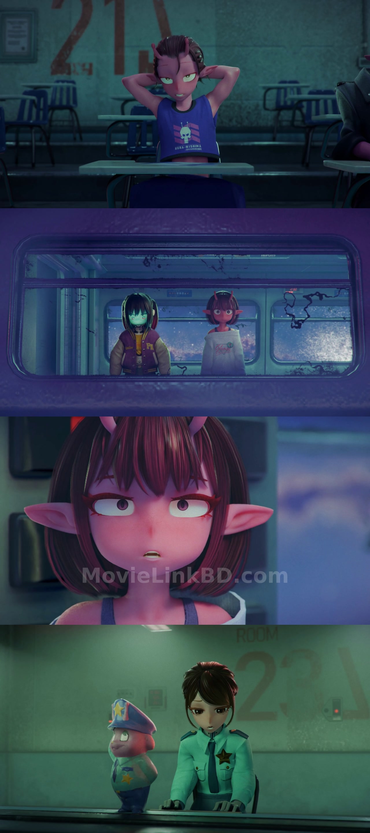 Screenshot of Milky Subway: The Galactic Limited Express to the Theater  [ORG Hindi] (2026) &bull; Hindi + English + Japanese on MovieLinkBD