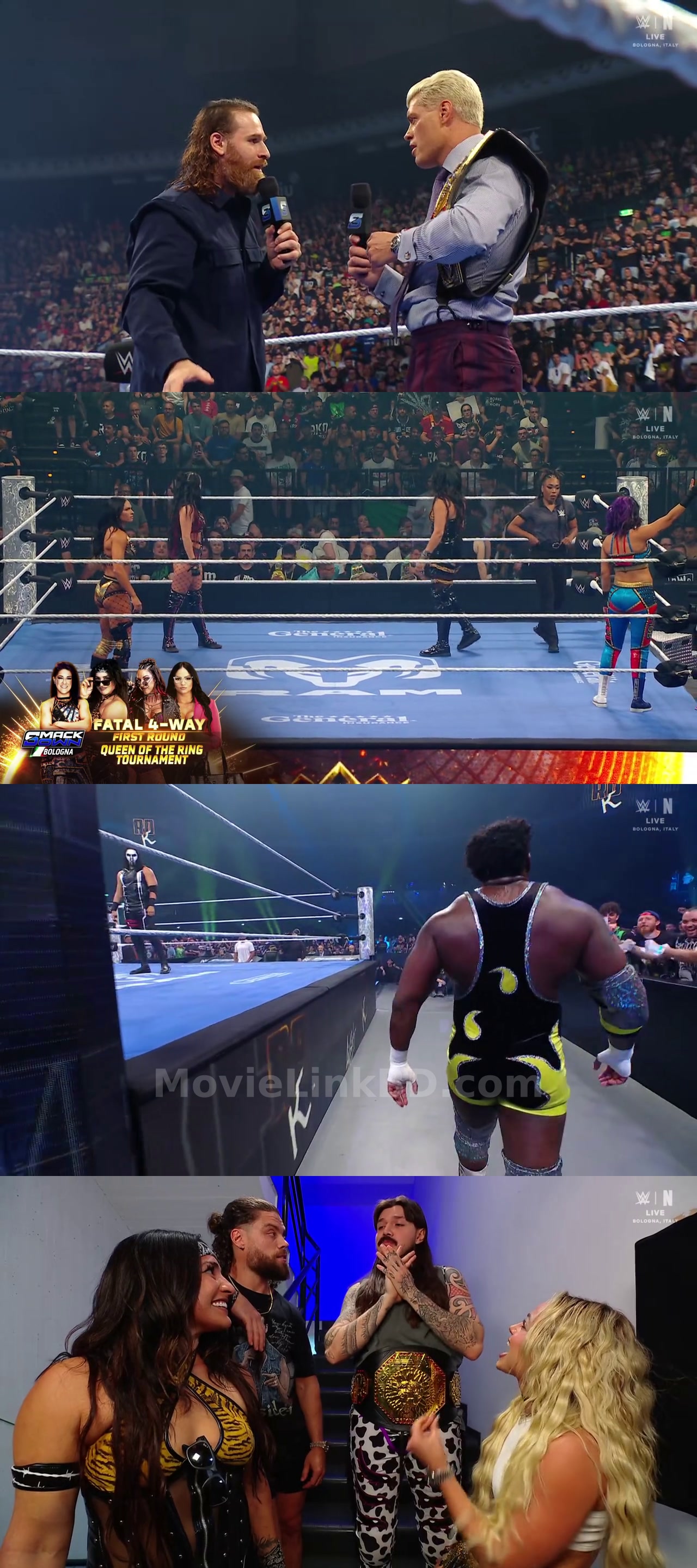 Screenshot of WWE Friday Night SmackDown [5th June &ndash; 2026] &bull; Hindi + English on MovieLinkBD