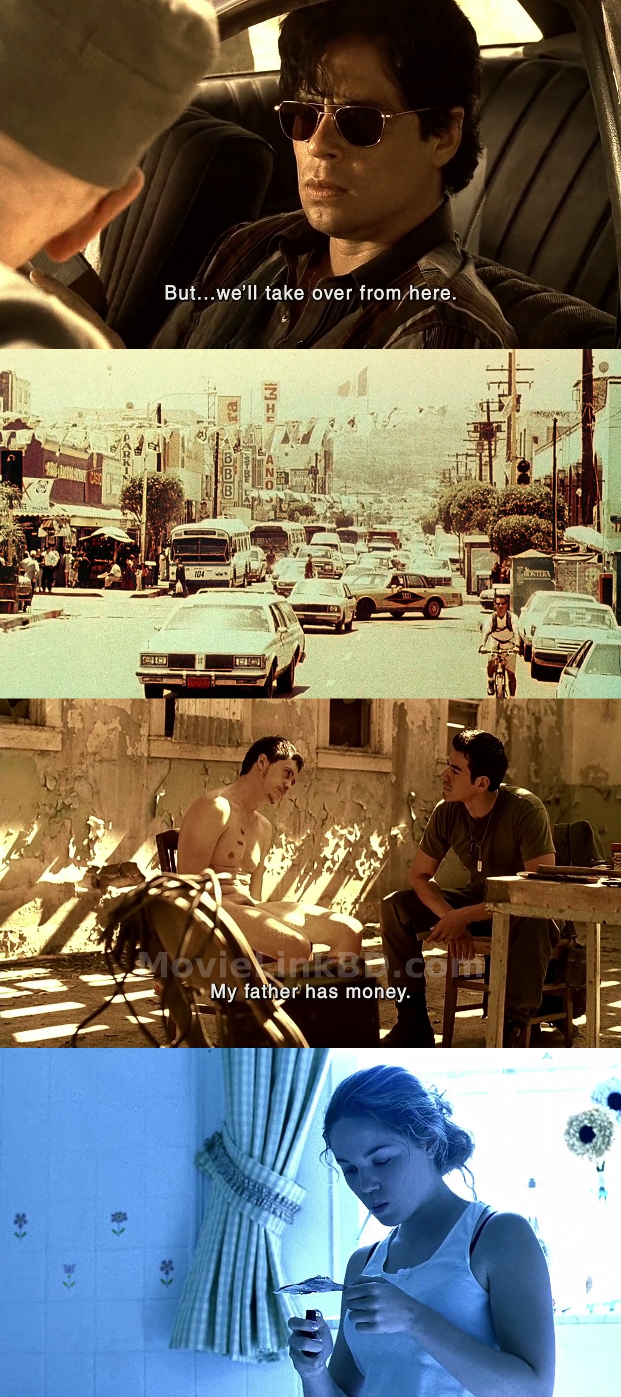 Screenshot of Traffic (2000) &bull; English on MovieLinkBD