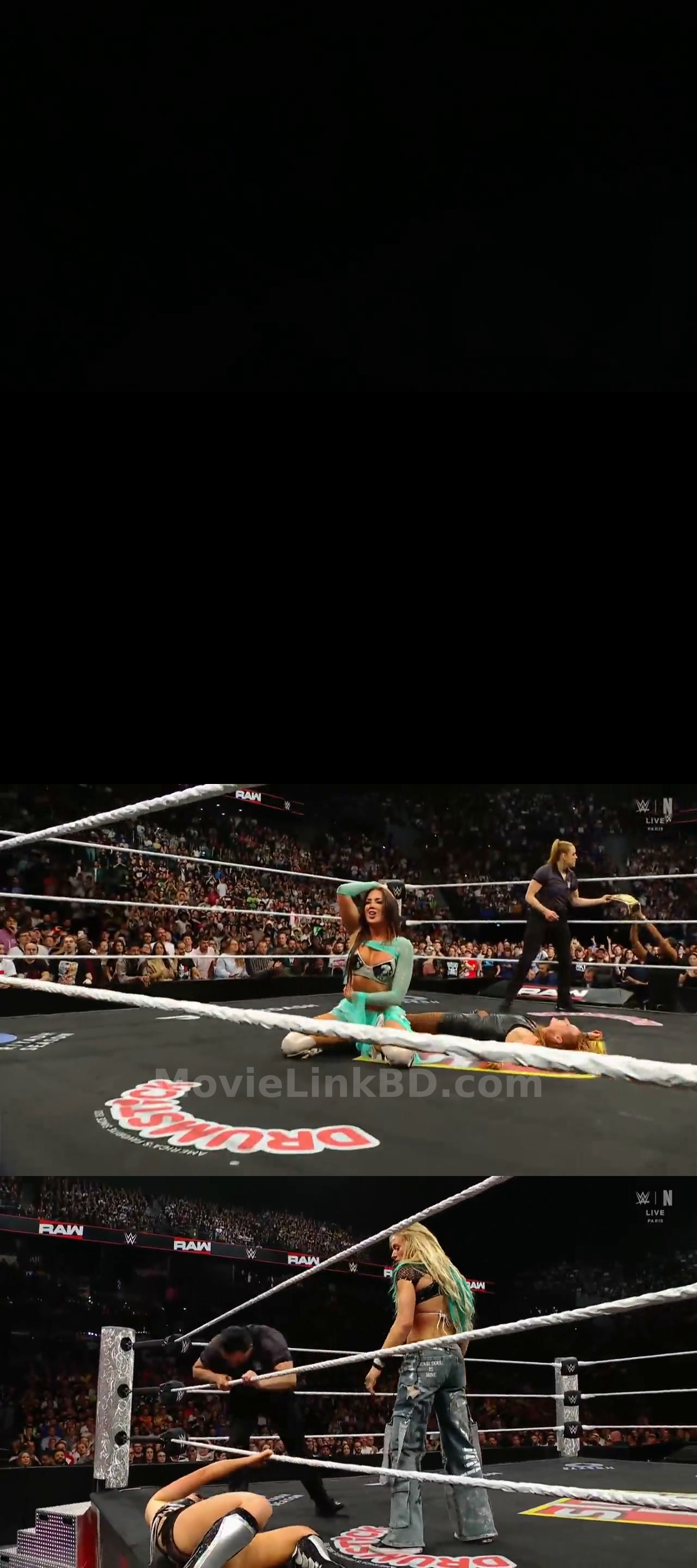 Screenshot of WWE Monday Night Raw (8th-June 2026) &bull; English on MovieLinkBD