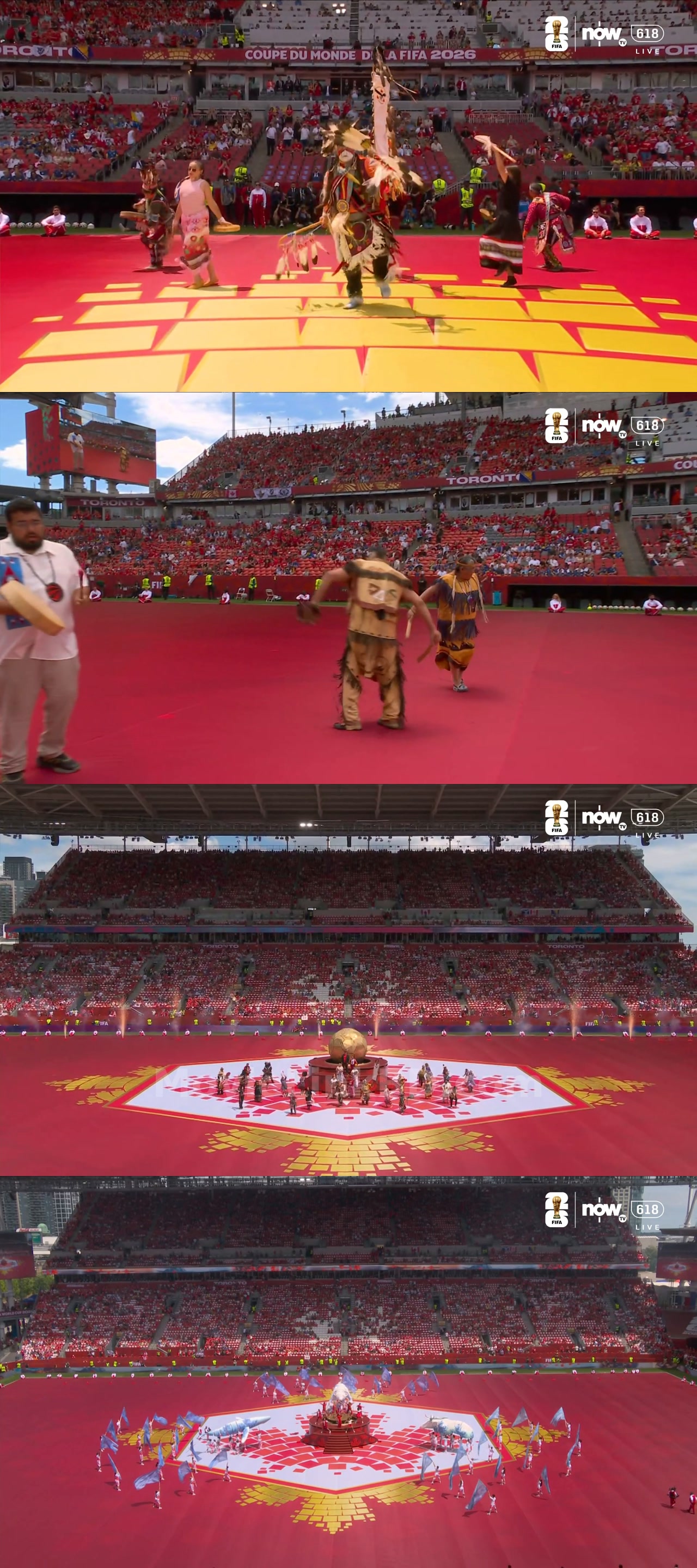 Screenshot of FIFA World Cup  Canada Opening Ceremony Part 1 (2026) &bull; English on MovieLinkBD
