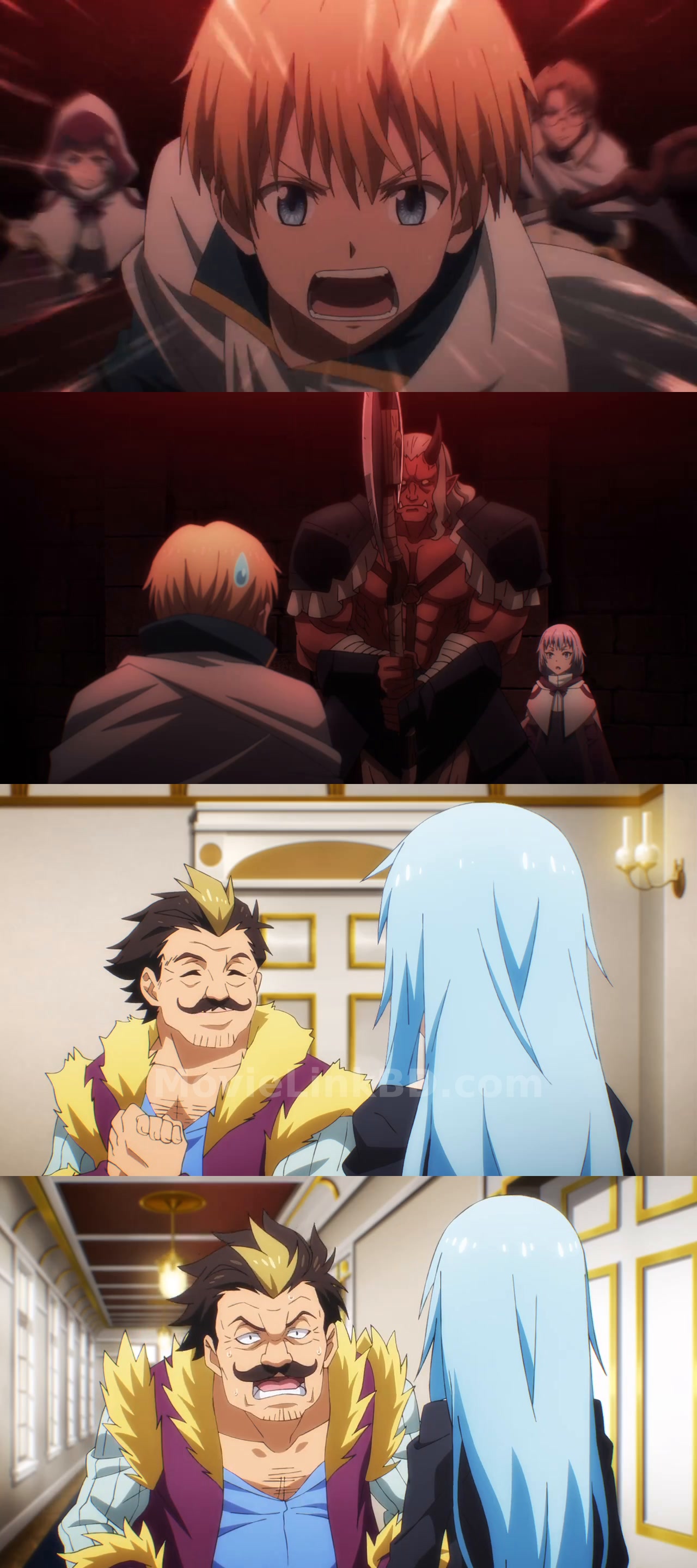 Screenshot of [ S04 Ep 1-2 ] That Time I Got Reincarnated as a Slime (2026) &mdash; S04 &bull; Japanese + Hindi on MovieLinkBD