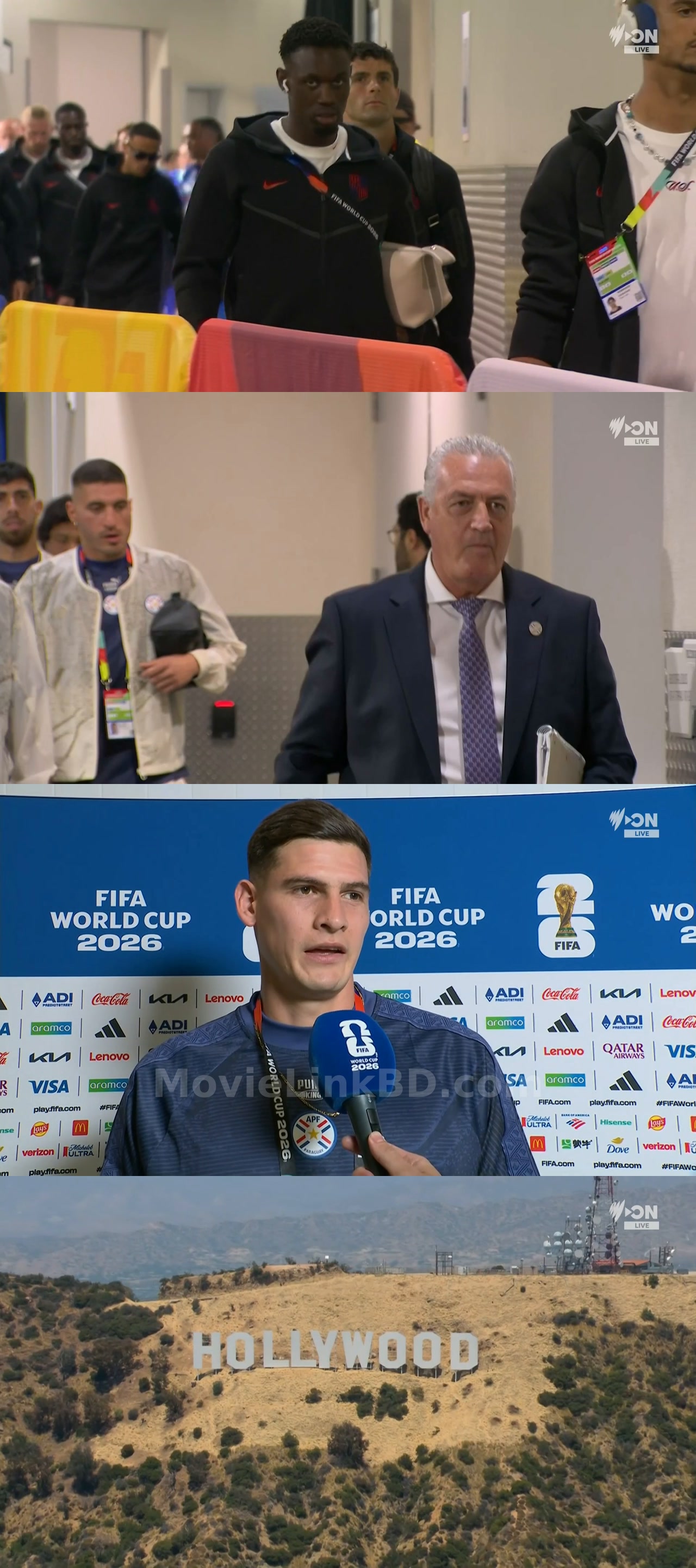 Screenshot of FIFA World Cup  USA Opening Ceremony (2026) &bull; English on MovieLinkBD