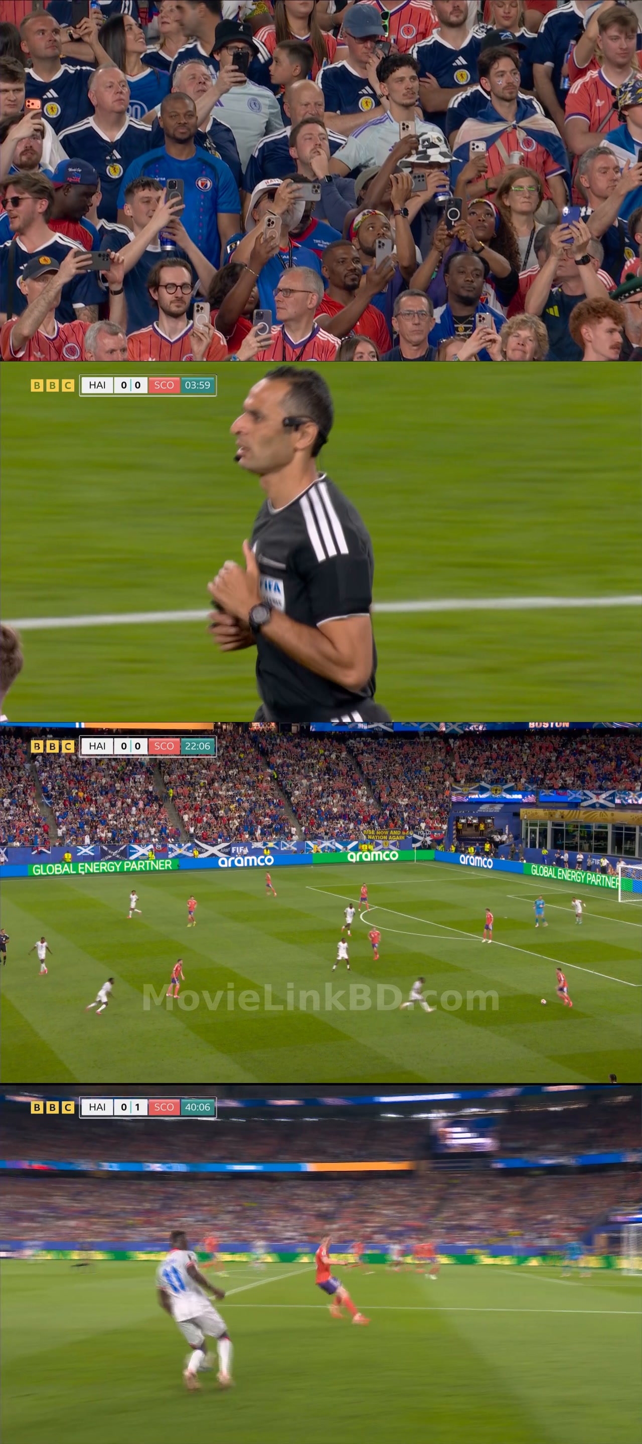 Screenshot of FIFA World Cup  Haiti vs Scotland (2026) &bull; English on MovieLinkBD