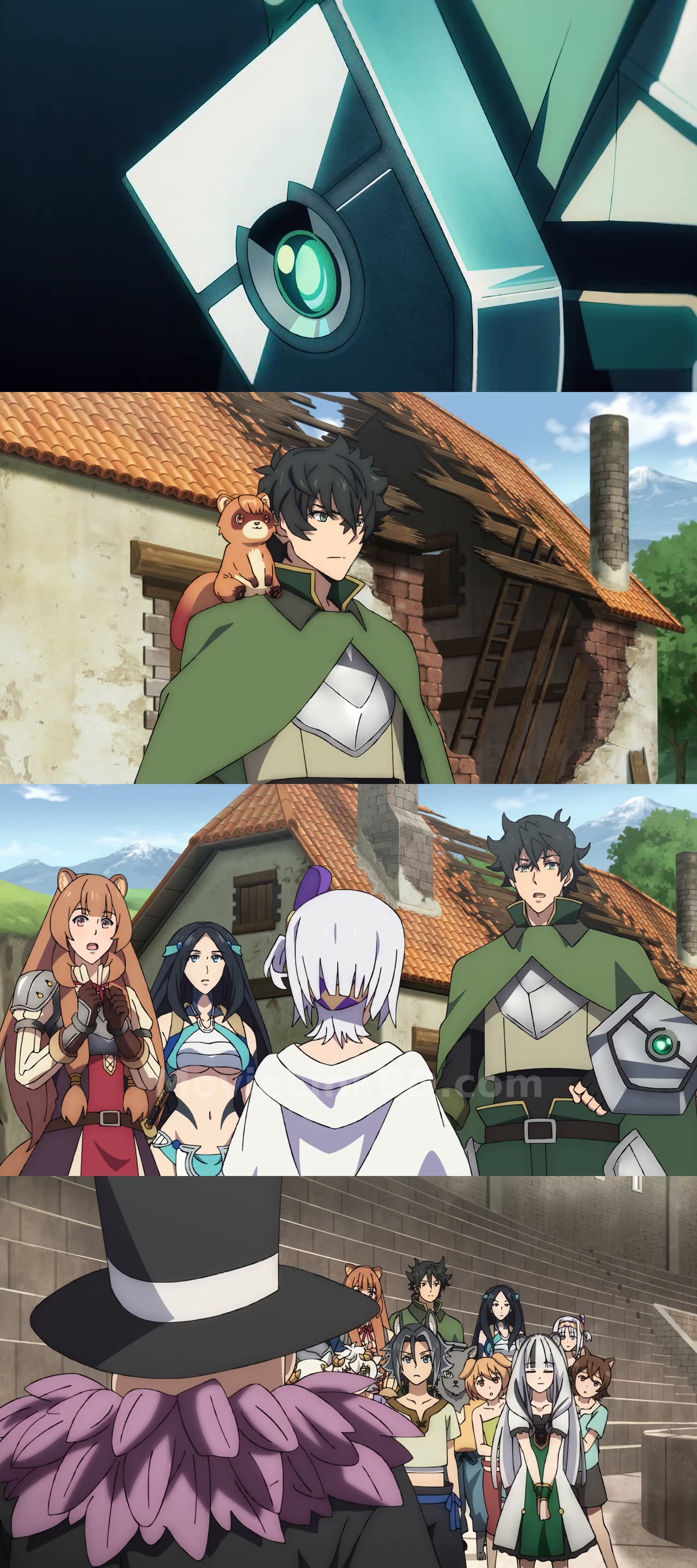 Screenshot of The Rising of the Shield Hero  S03 Complete [ Hindi ORG ] (2023) &mdash; S03 &bull; Japanese + English + Hindi on MovieLinkBD