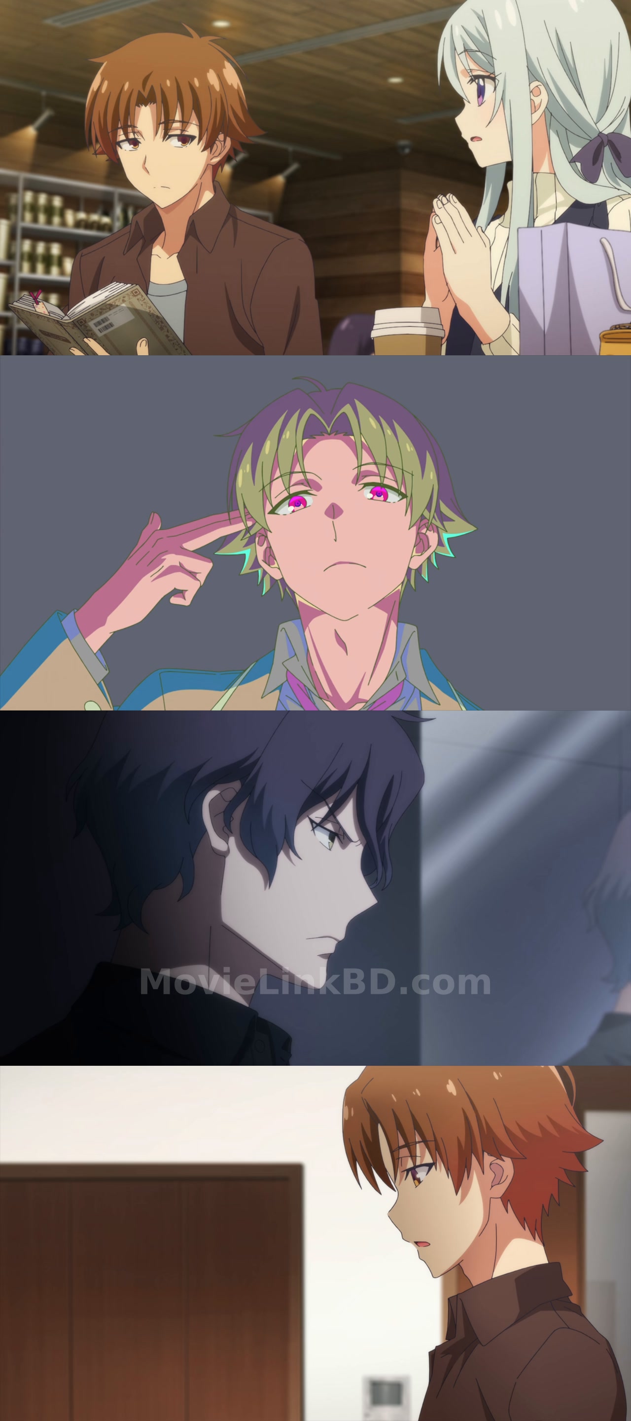 Screenshot of Classroom of the Elite  S03 Complete (2024) &mdash; S03 &bull; Japanese + Hindi on MovieLinkBD