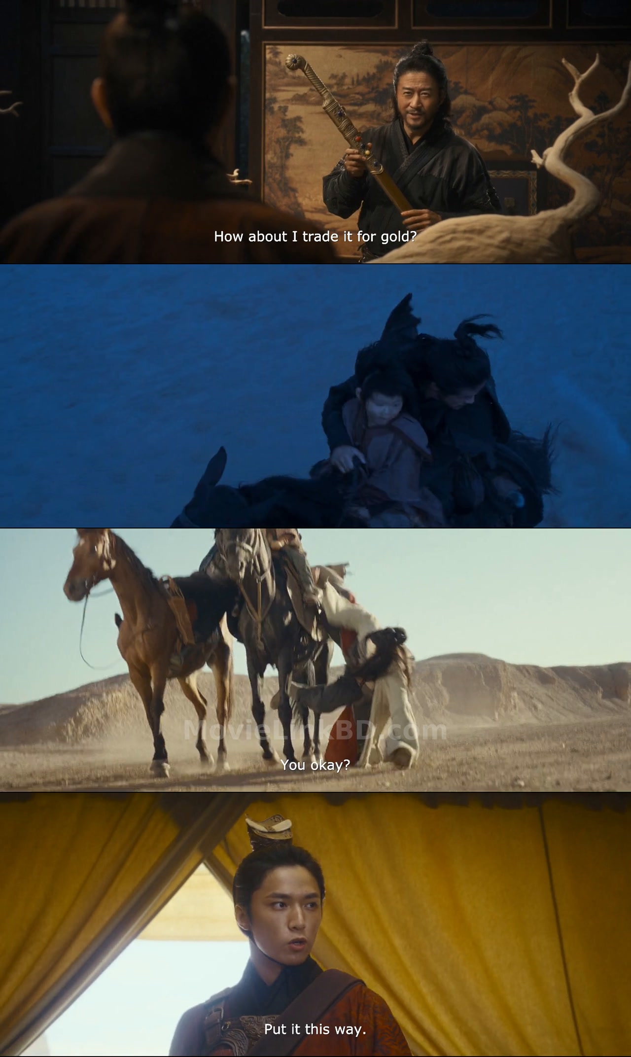 Screenshot of Blades of the Guardians  E-Sub Added (2026) &bull; Chinese on MovieLinkBD