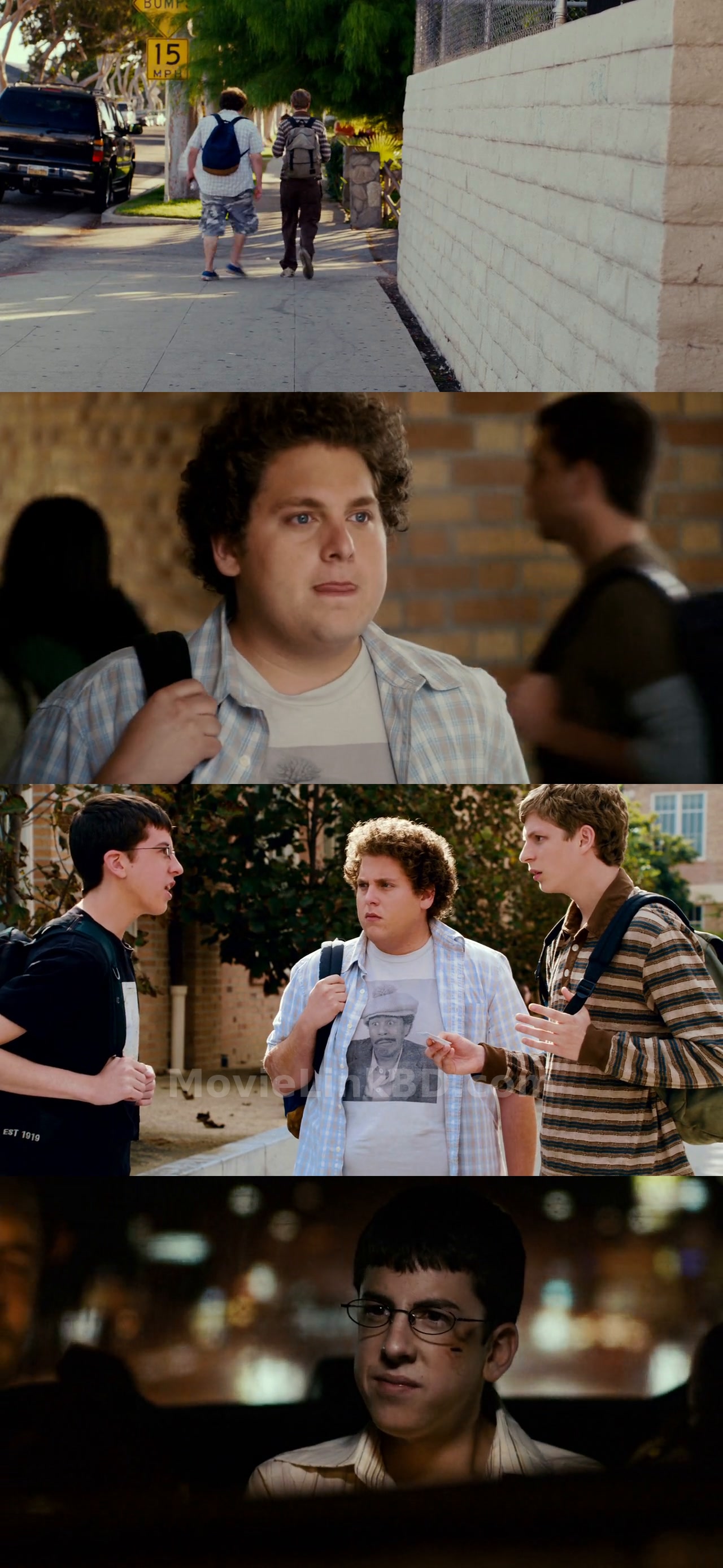 Screenshot of Superbad  Hindi ORG (2007) &bull; Hindi + Dual Audio + English on MovieLinkBD