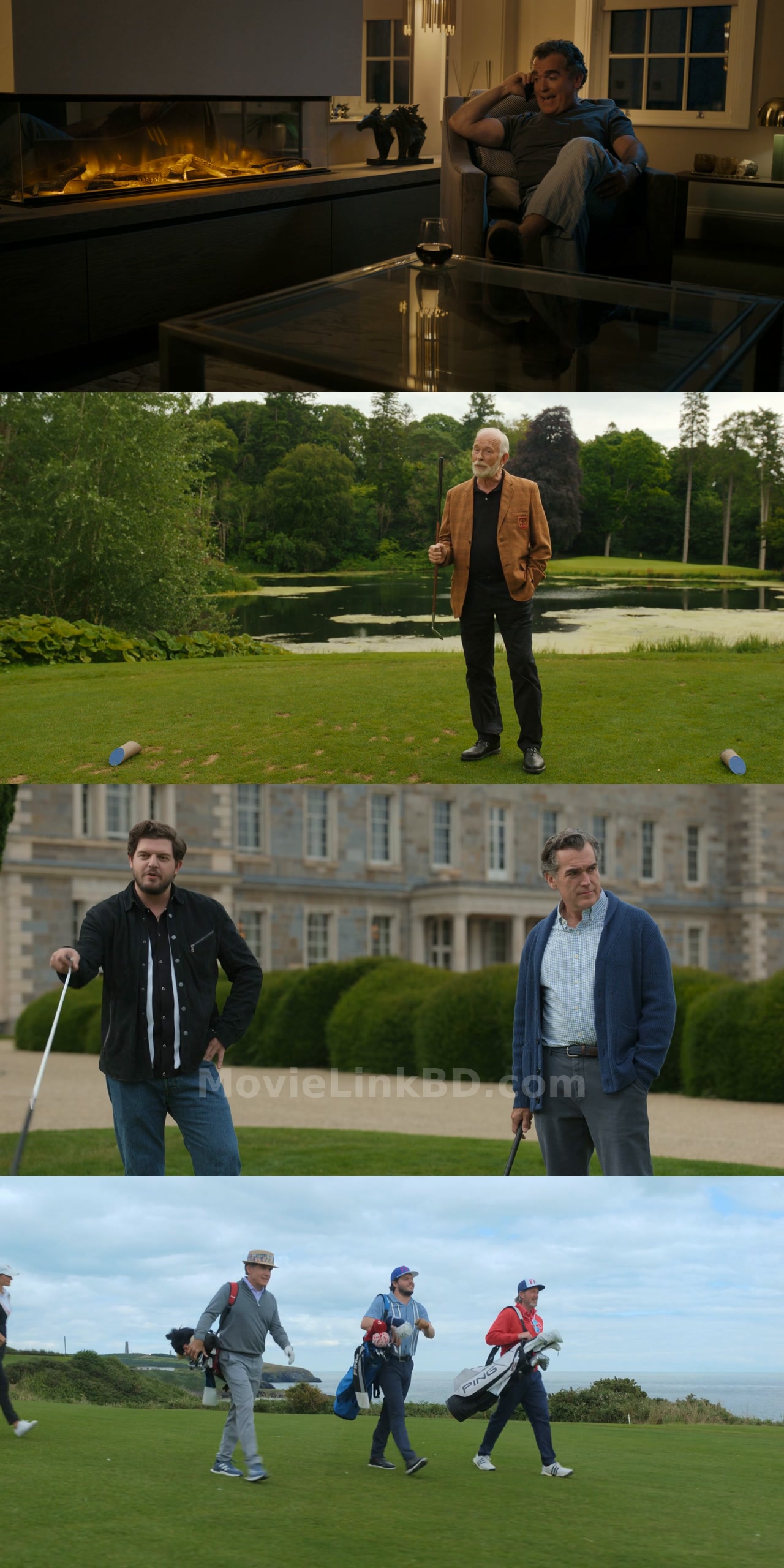 Screenshot of Finnegan's Foursome (2026) &bull; English on MovieLinkBD