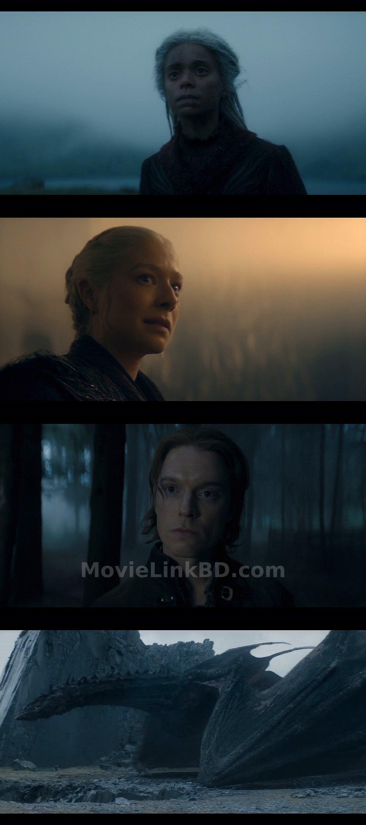 Screenshot of House of the Dragon  [S03 Ep 1 Added] [ORG Hindi] (2026) &mdash; S03 &bull; English + Hindi on MovieLinkBD