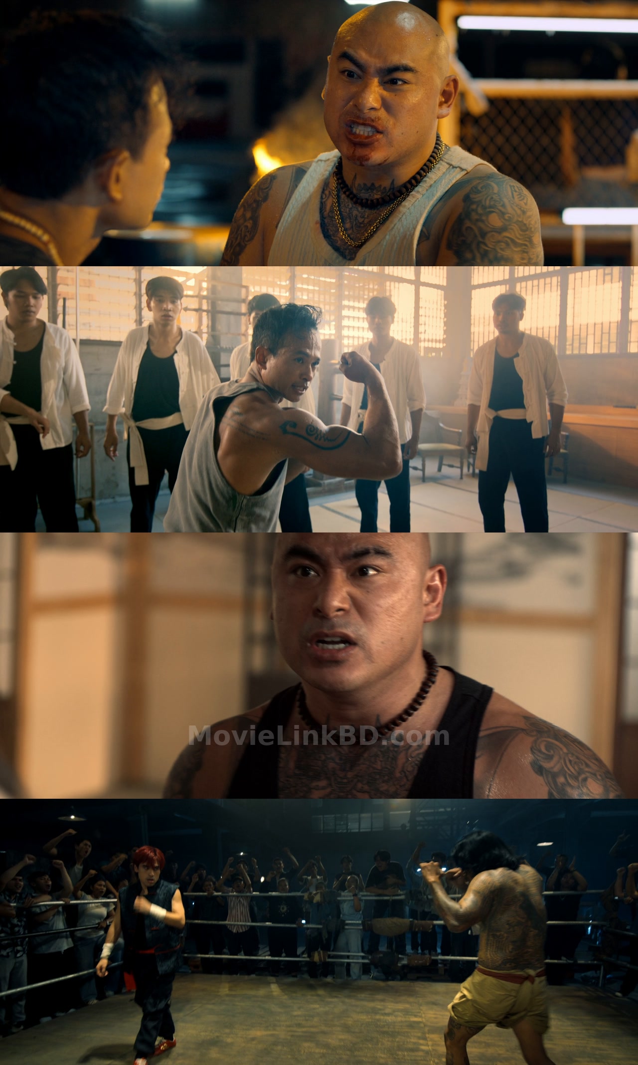 Screenshot of Gladiator Underground  [ORG Hindi] (2025) &bull; Hindi + English + Tamil + Telugu on MovieLinkBD