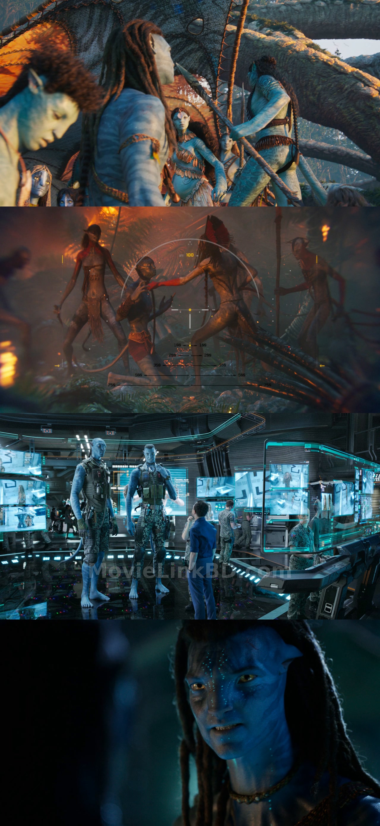 Screenshot of Avatar: Fire and Ash  [ORG Hindi] - Part 3 (2025) &bull; Hindi + English + Tamil + Telugu + Malayalam on MovieLinkBD