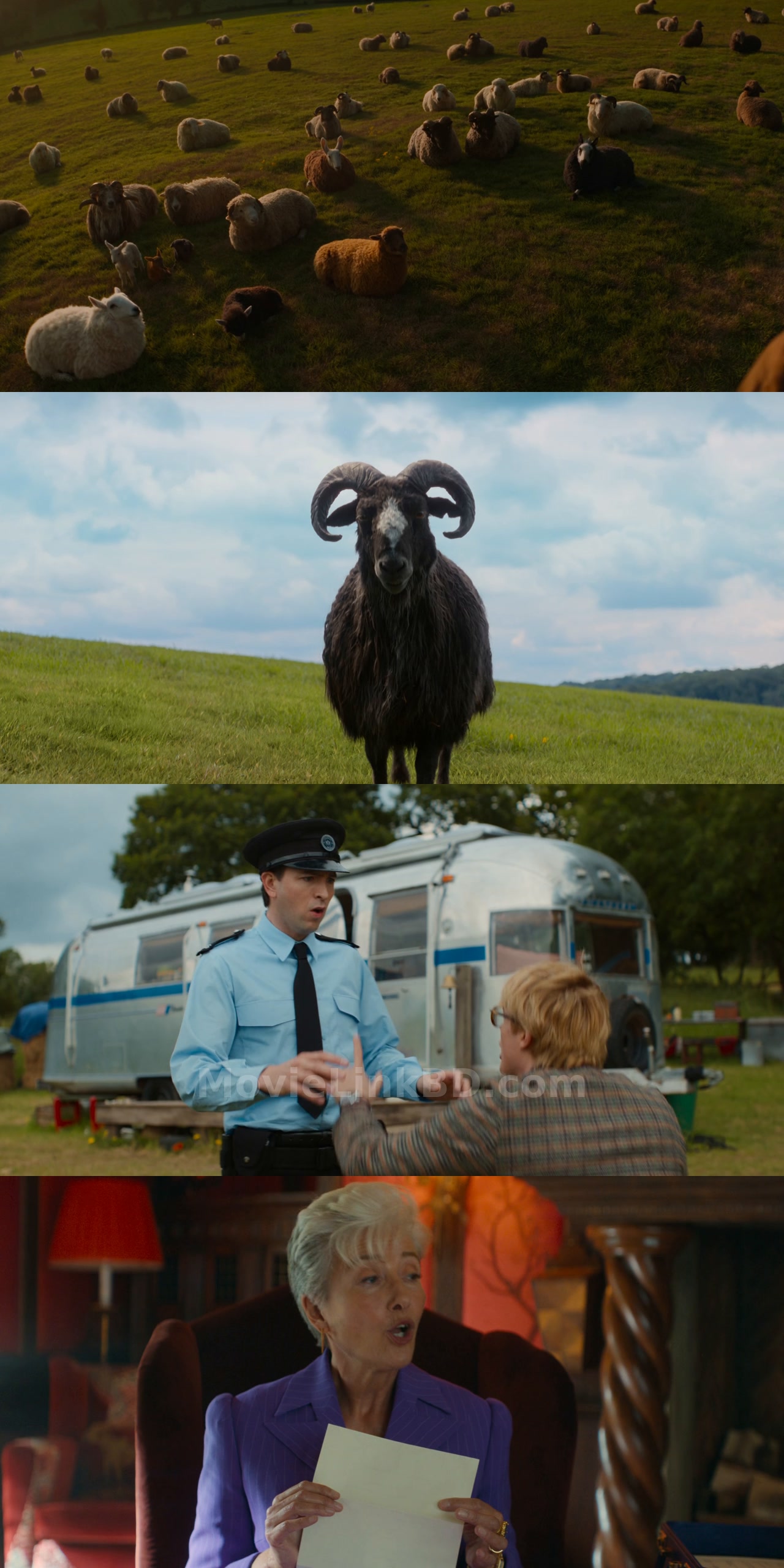 Screenshot of The Sheep Detectives  Full HD Hindi ORG (2026) &bull; Hindi + English + Dual Audio on MovieLinkBD