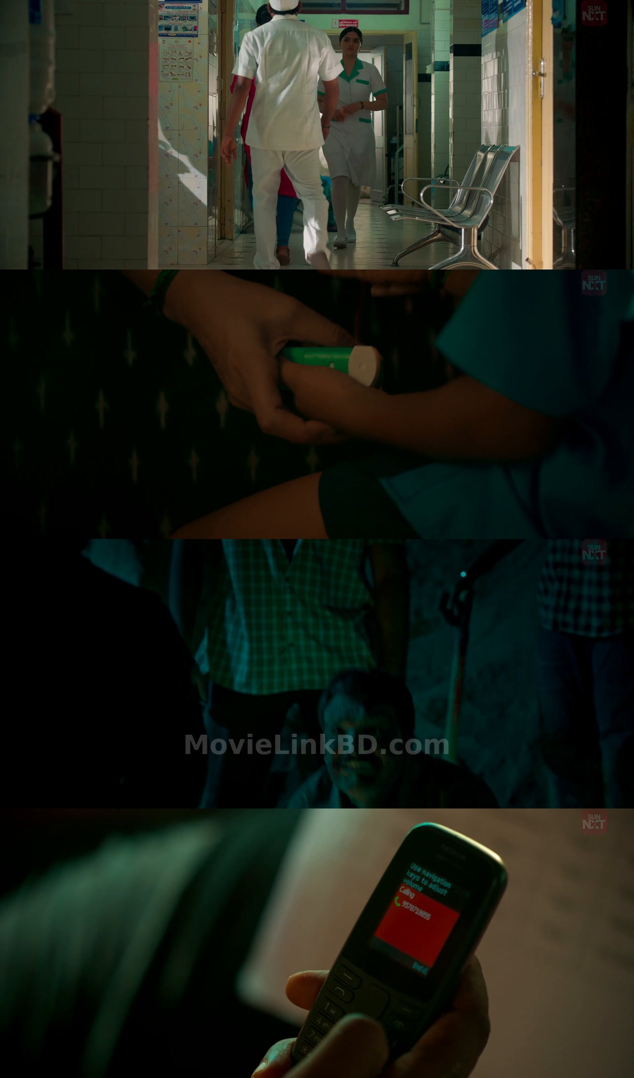 Screenshot of Laththi Charge (2022) &bull; Hindi + Tamil on MovieLinkBD