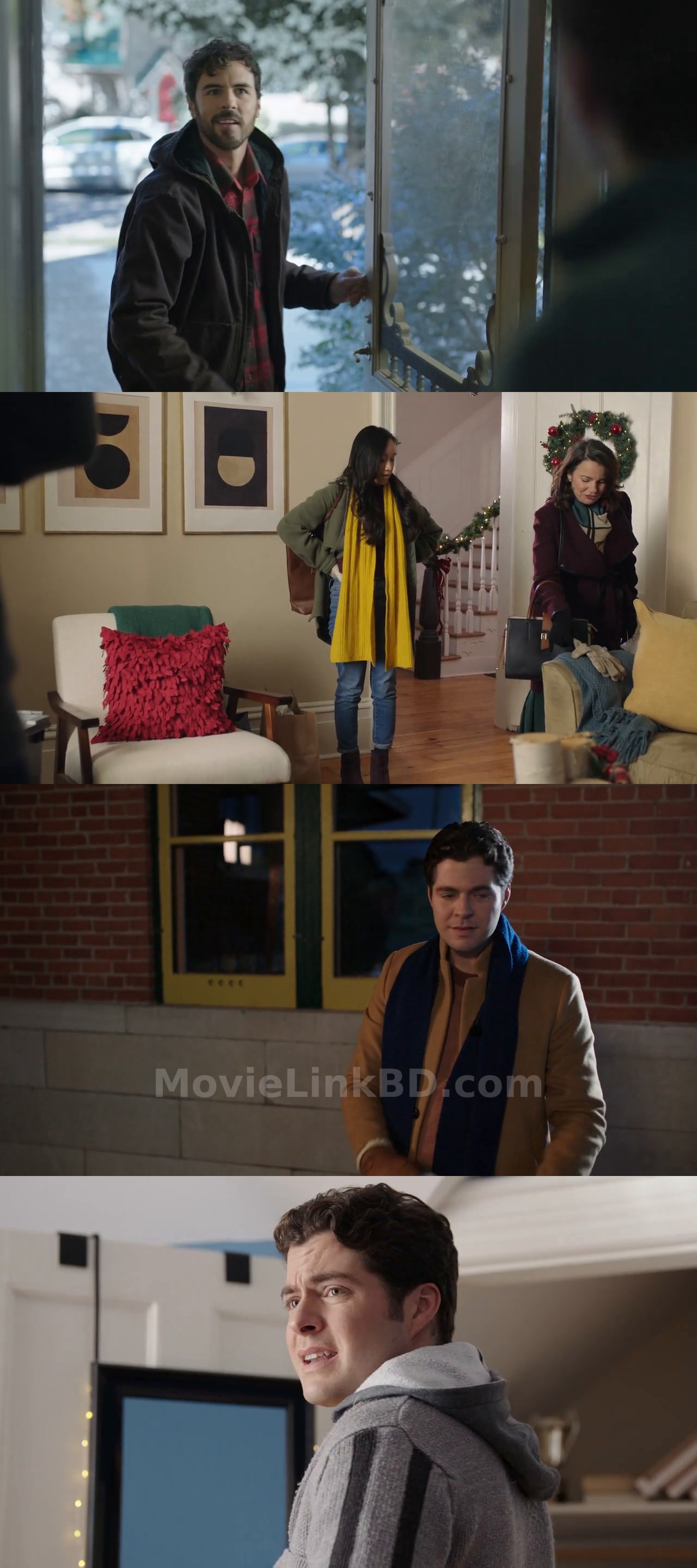 Screenshot of The Christmas Setup (2020) &bull; English on MovieLinkBD